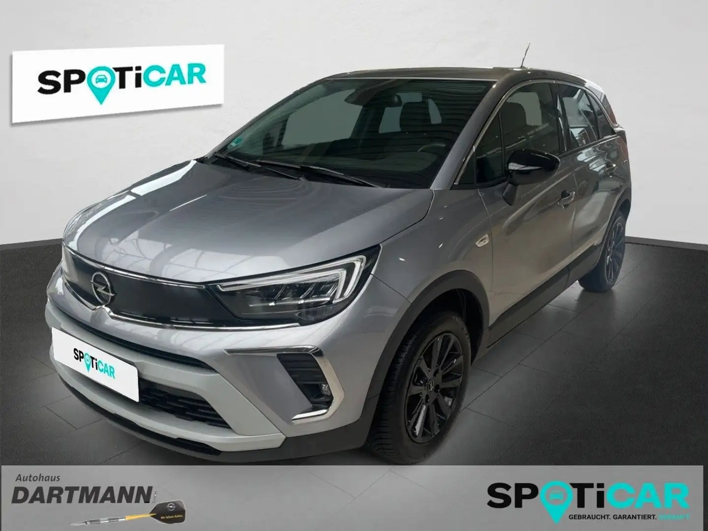 Opel Crossland X Crossland Elegance AHK,NAVI,RFK,SHZ,LHZ.... Grijs - 1