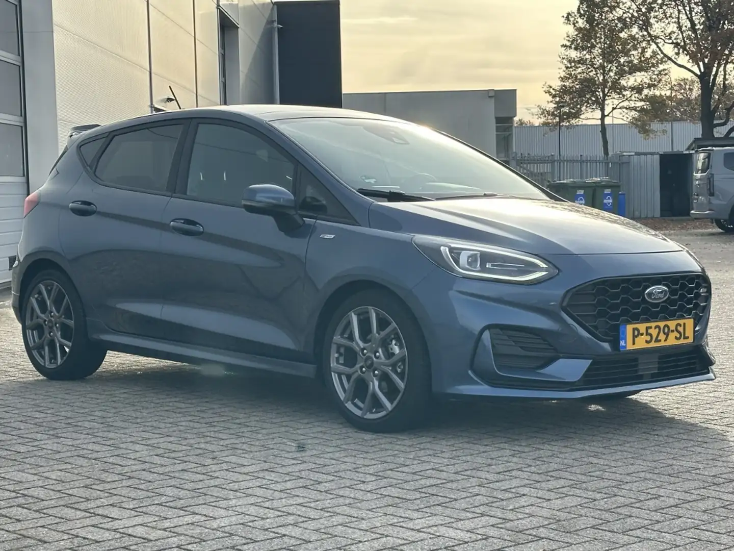 Ford Fiesta 1.0 EcoB.Hy. ST-Line .X, Adapt.cruise, panodak Bleu - 2