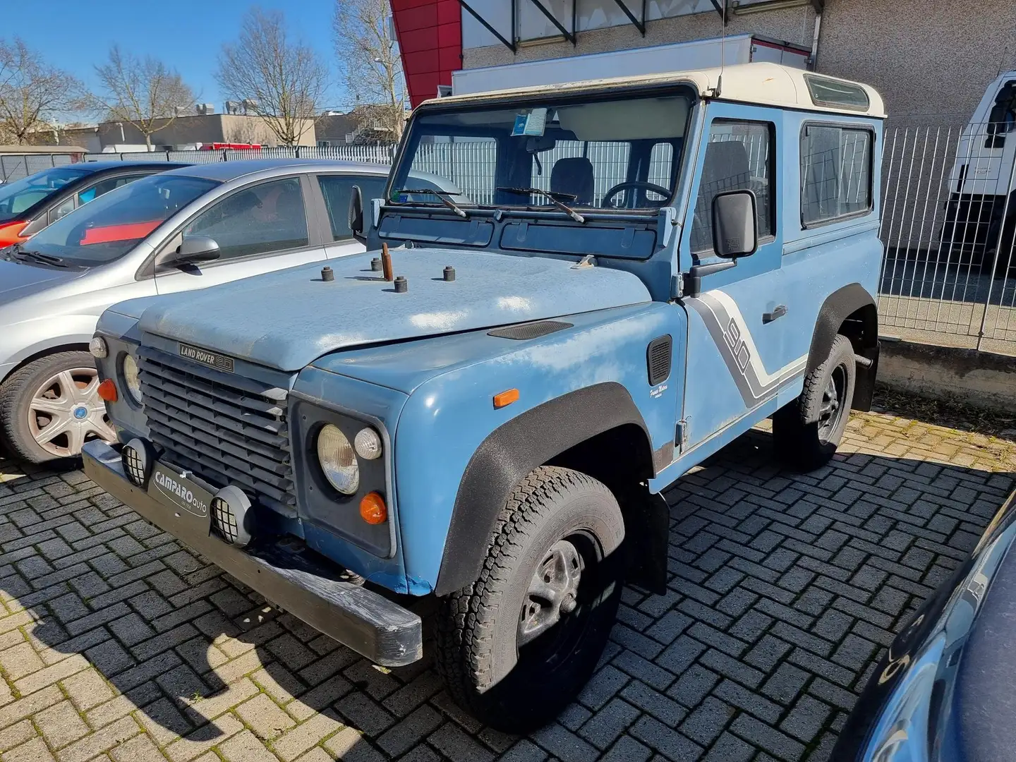 Land Rover Defender 90 2.5 DIESEL AUTOCARRO IN CONTO VENDITA Blu/Azzurro - 2