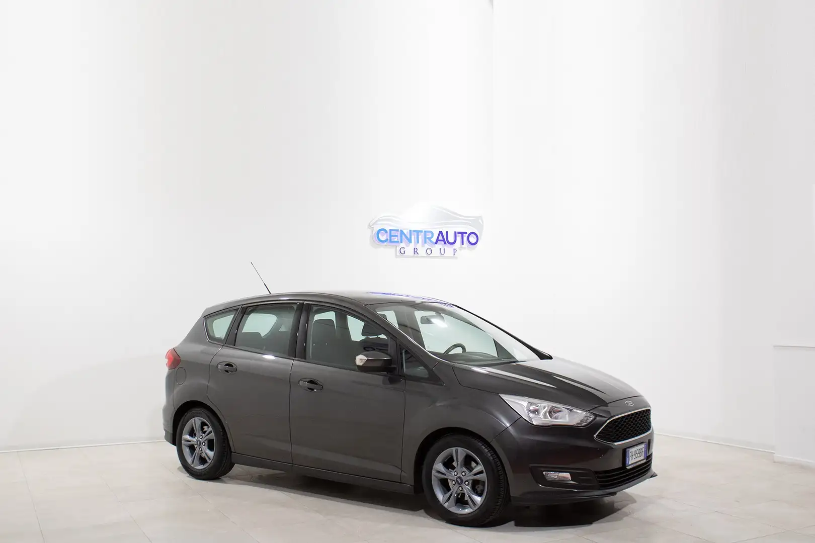Ford C-Max 1.5 TDci 120cv POWERSHIFT BUSINESS *SYNC II* Gris - 2