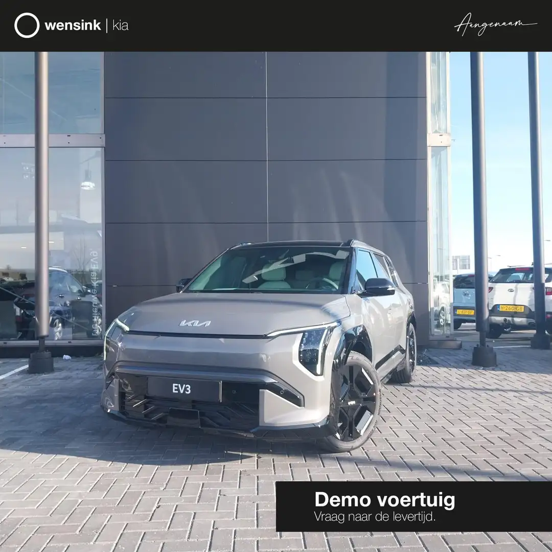 Kia EV3 GT-Line 81.4 kWh | DEMO | Schuif/kanteldak | Panor Grijs - 1