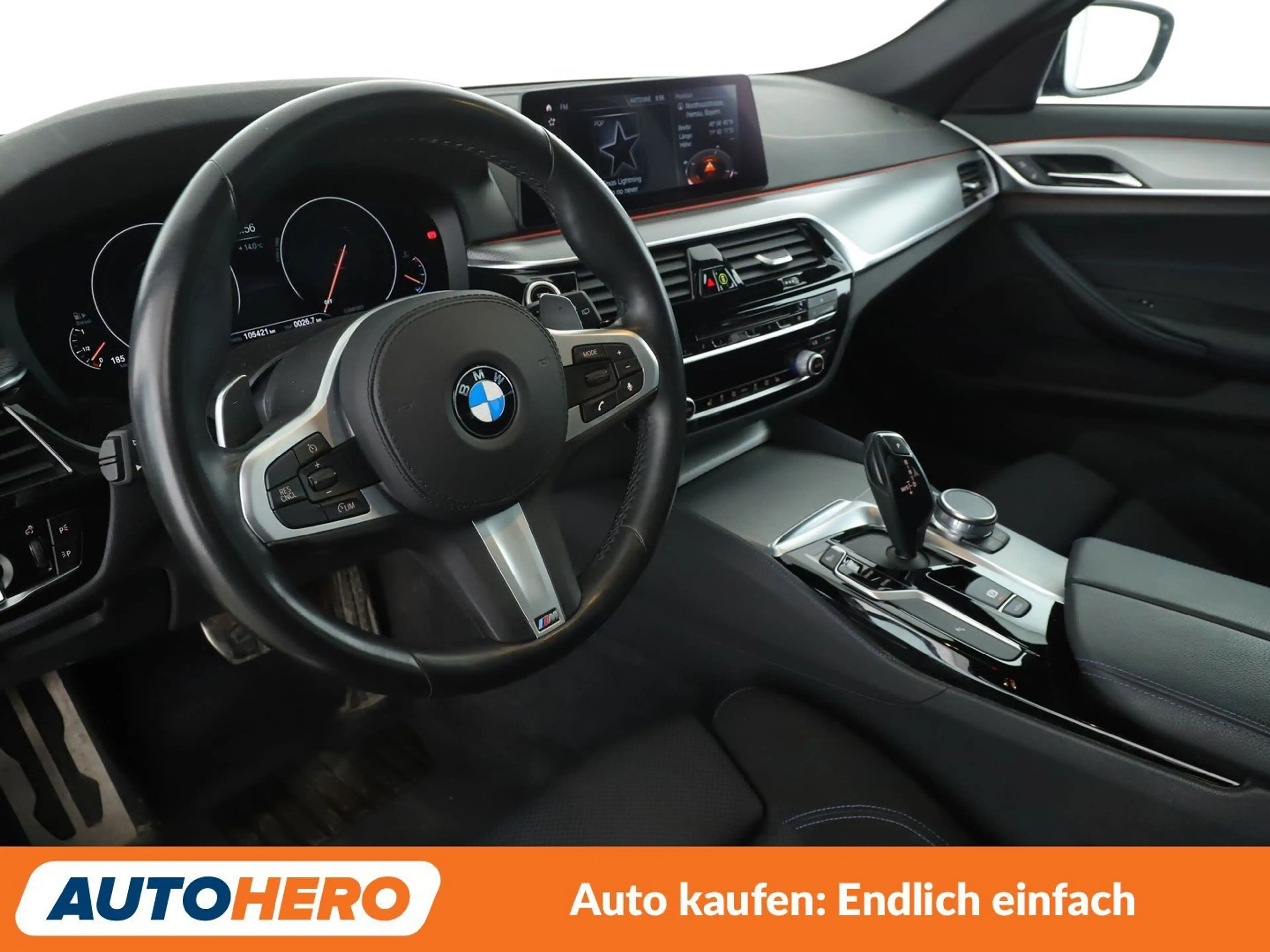BMW 525 525d M Sport Aut.*NAVI*HUD*CAM*TEMPO*SHZ*ALU* — photo 15