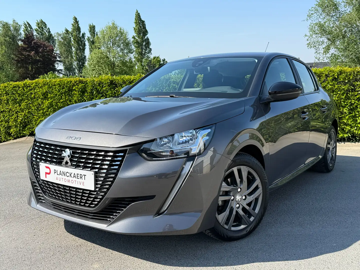 Peugeot 208 1.2i Benzine *Carplay/Pdc/Navi/Bluetooth/Alu/Airco Gris - 1
