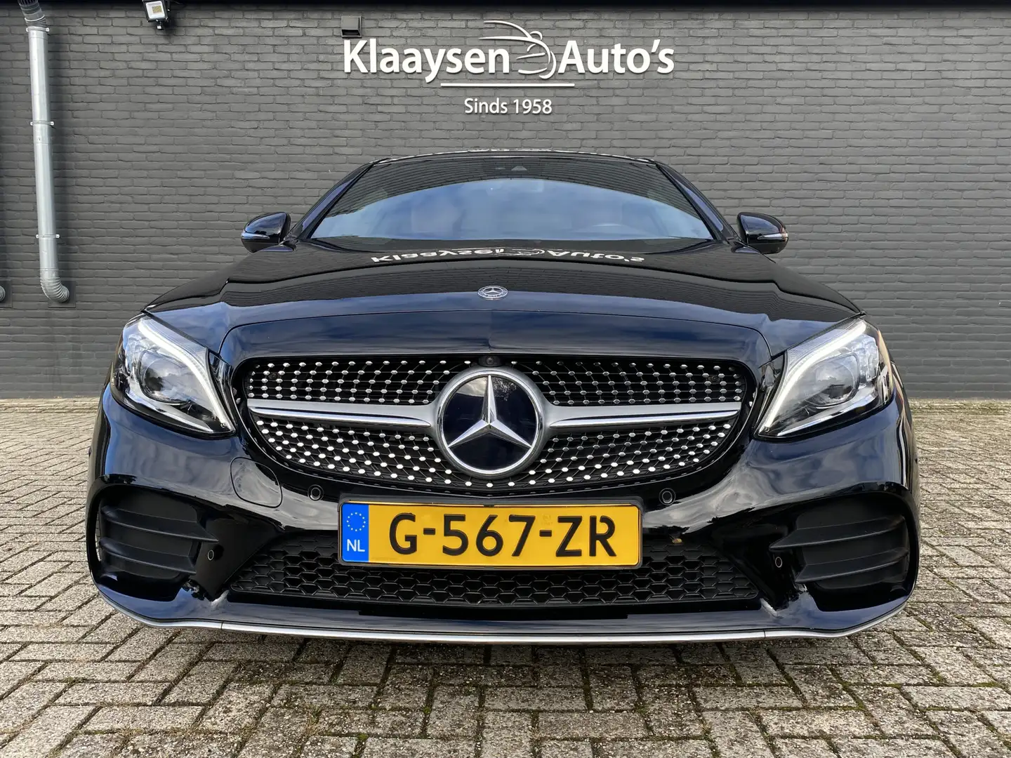 Mercedes-Benz C 180 Coupé AMG Premium Plus Pack AUT. | panoramadak | r Zwart - 2