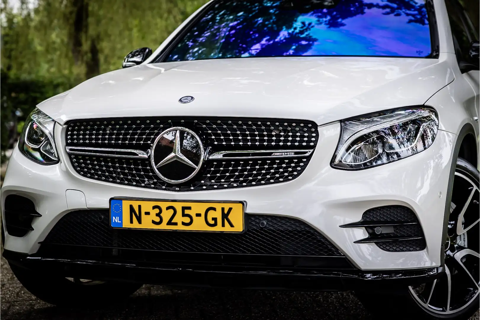 Mercedes-Benz GLC 43 AMG 4MATIC Designo Panorama Burmester Carbon Distronic Blanc - 2