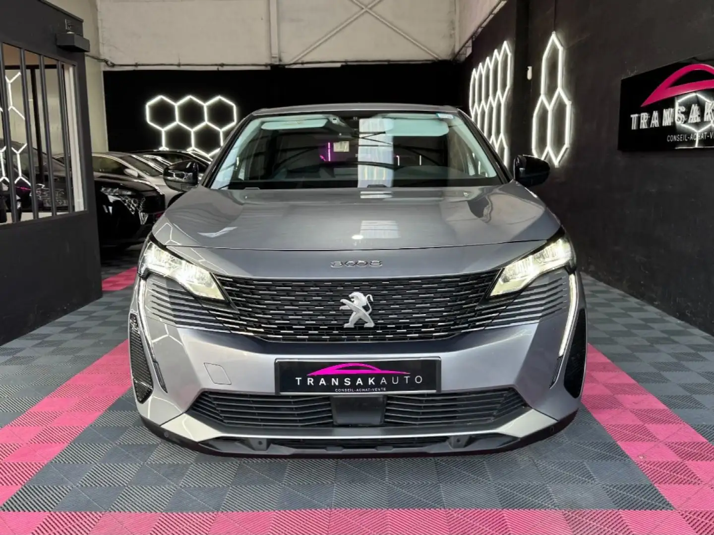 Peugeot 3008 Active Pack BlueHDi 1.5 130ch SS EAT8 ~ TVA Récupérable ~ Caméra de recul ~ CarPlay ~ Phase 2 ~ Grau - 2