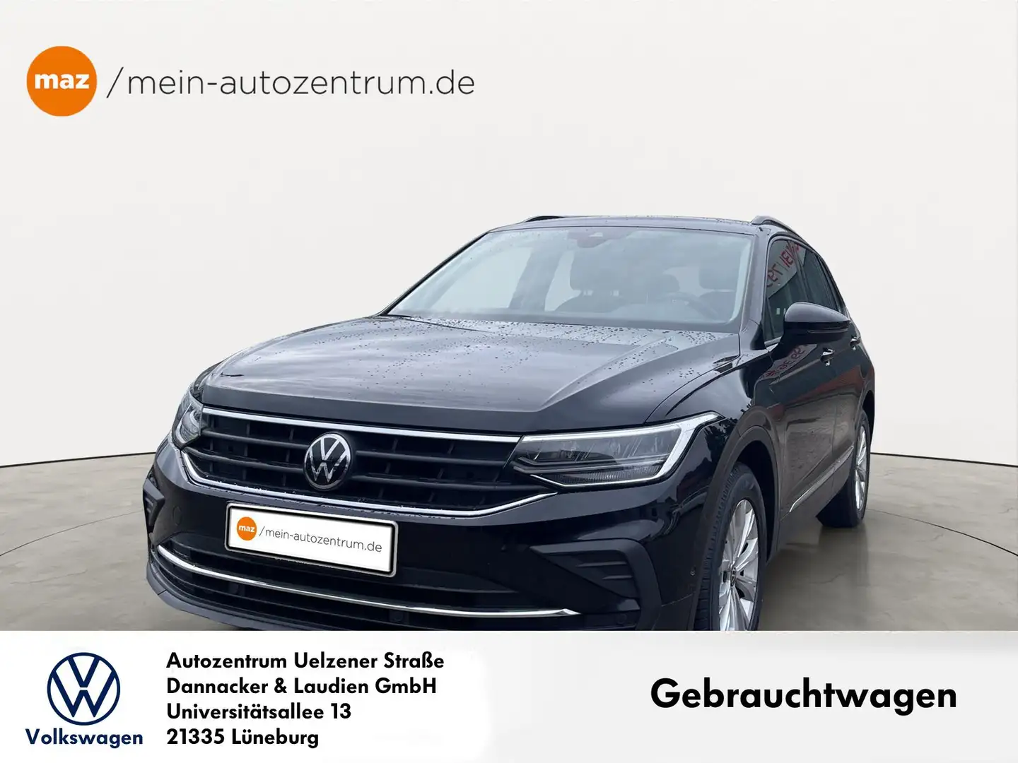 Volkswagen Tiguan 2.0 TDI Life Alu LED AHK Navi ACC Sitzheizu Negro - 1