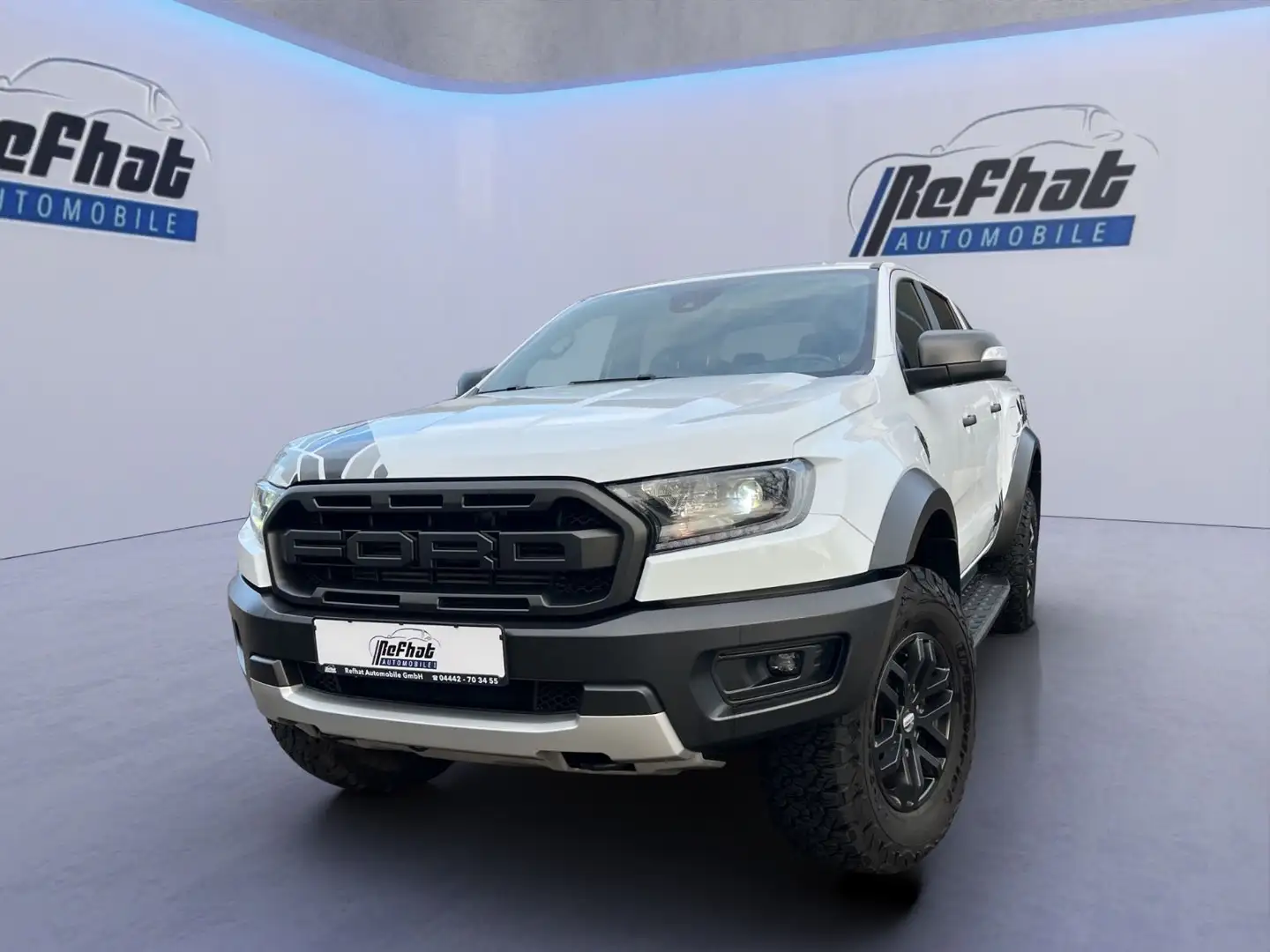 Ford Ranger Raptor Doppelkabine 4x4*LED*SHZ*AHK*NAVI*MEDIA* Biały - 1