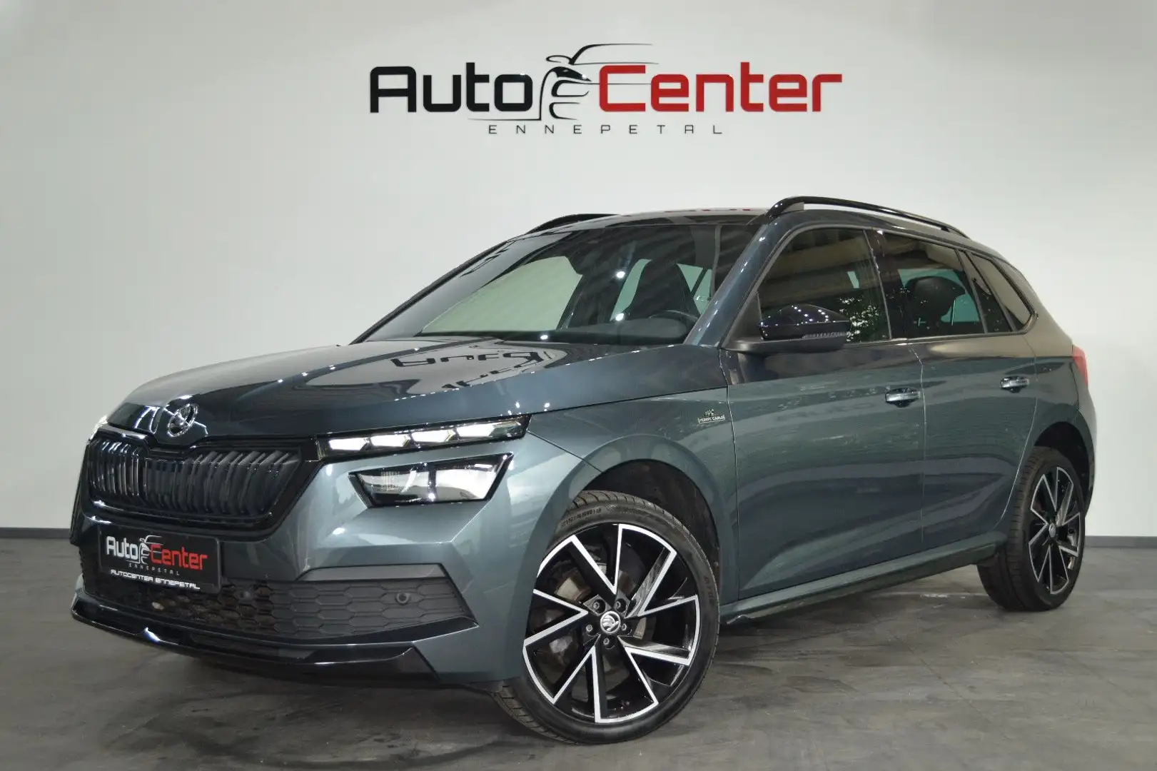 Skoda Kamiq Monte Carlo 1.5 *2.Hand*Pano*R-Kam*Keyless Grey - 1