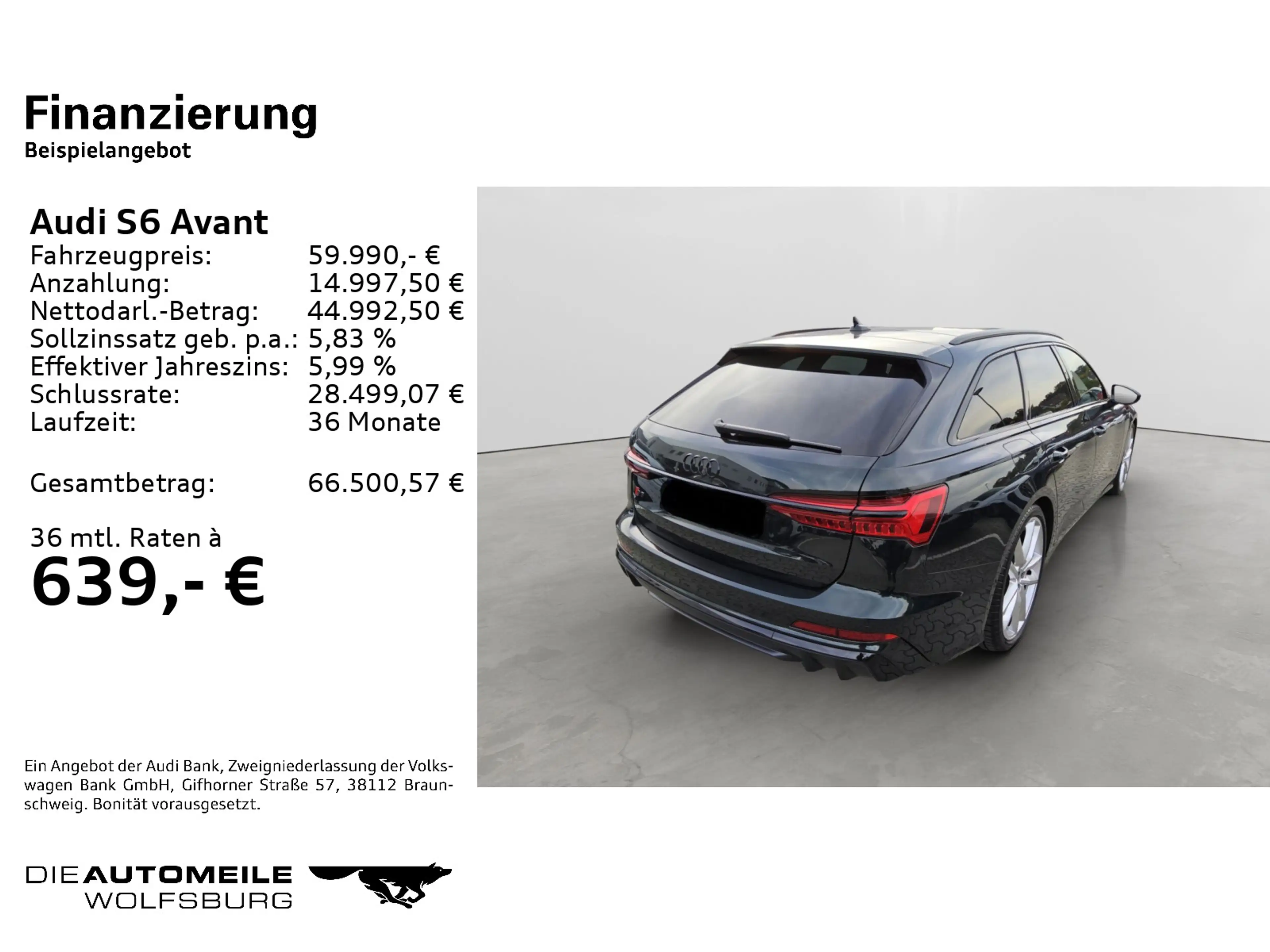 Audi S6 3.0 TDI quattro tiptronic B&O/AHK/Pano — photo 2