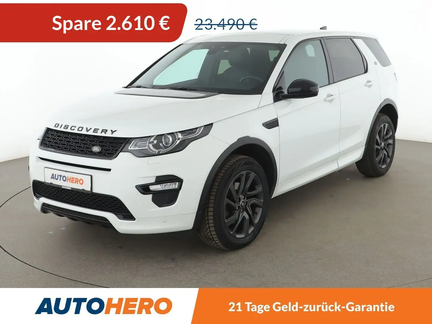 Land Rover Discovery Sport 2.0 Td4 HSE Aut.*NAVI*CAM*SHZ*PDC* Weiß - 1