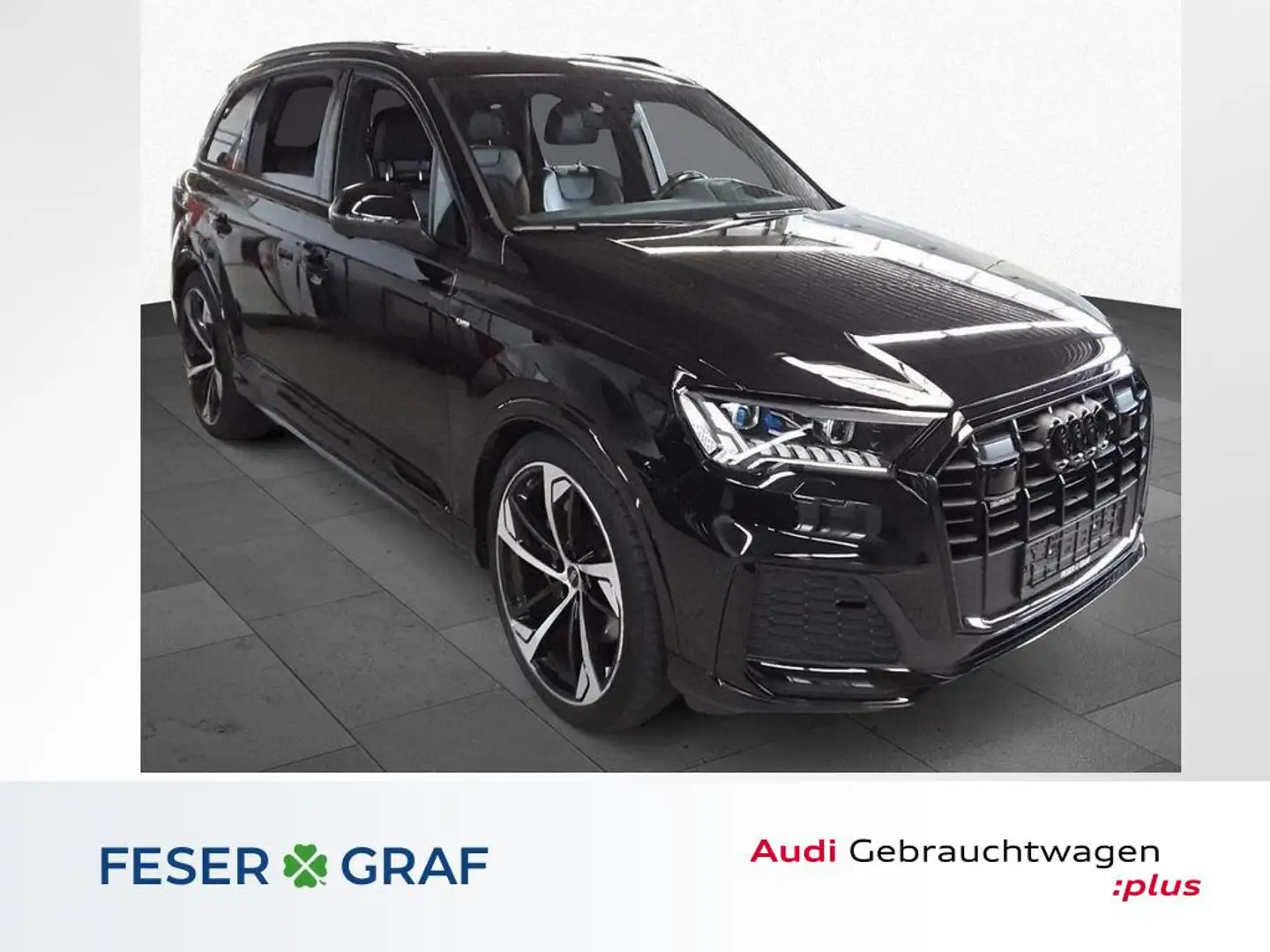 Audi Q7 S line 50 TDI qu. tip-tro. +AHK+B&O+ACC+Pano+Head+ Schwarz - 1