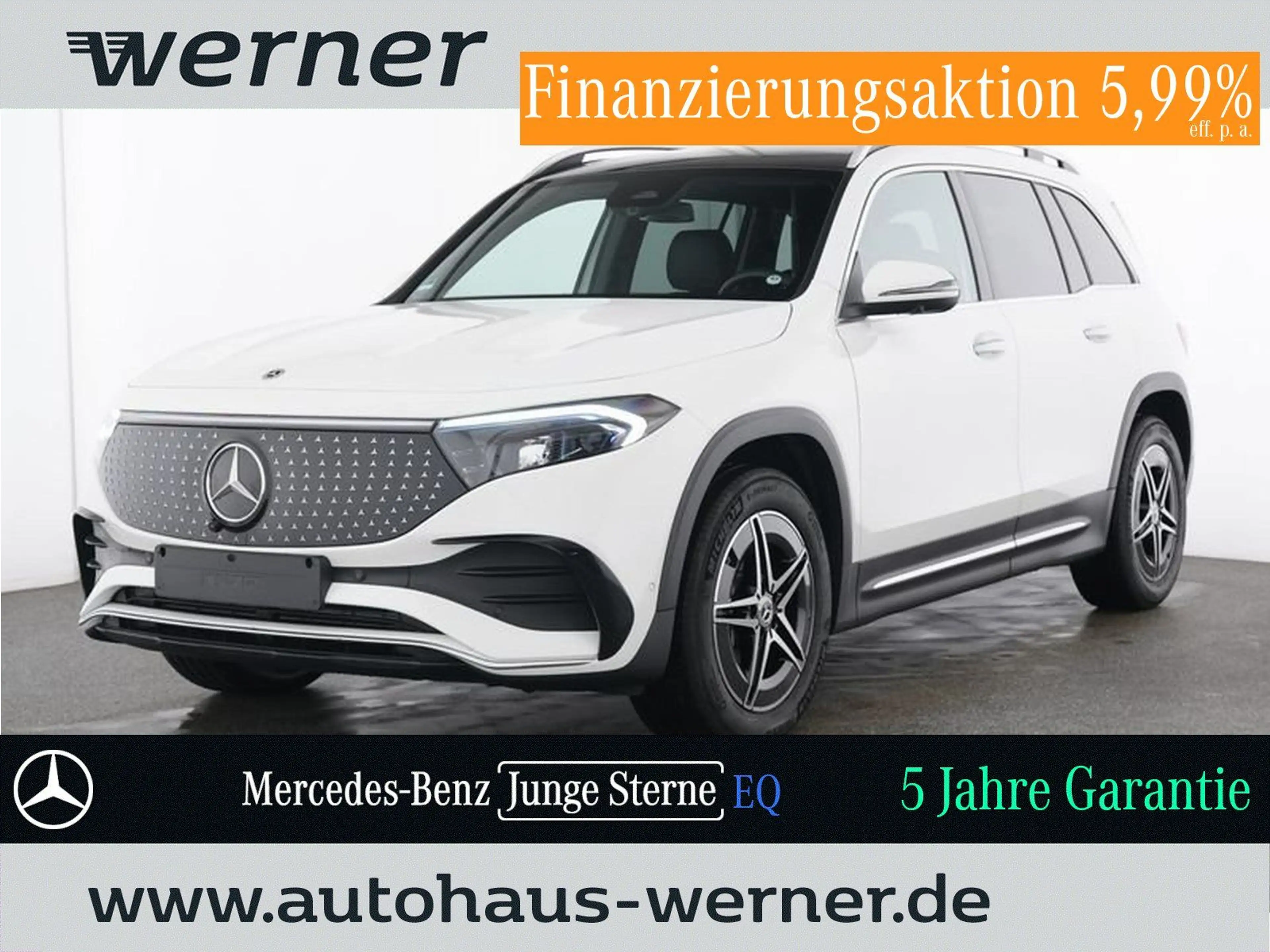Mercedes-Benz EQB 300 4M AMG-ADVANCED+ MEMO FAP PANO 360° WDGS