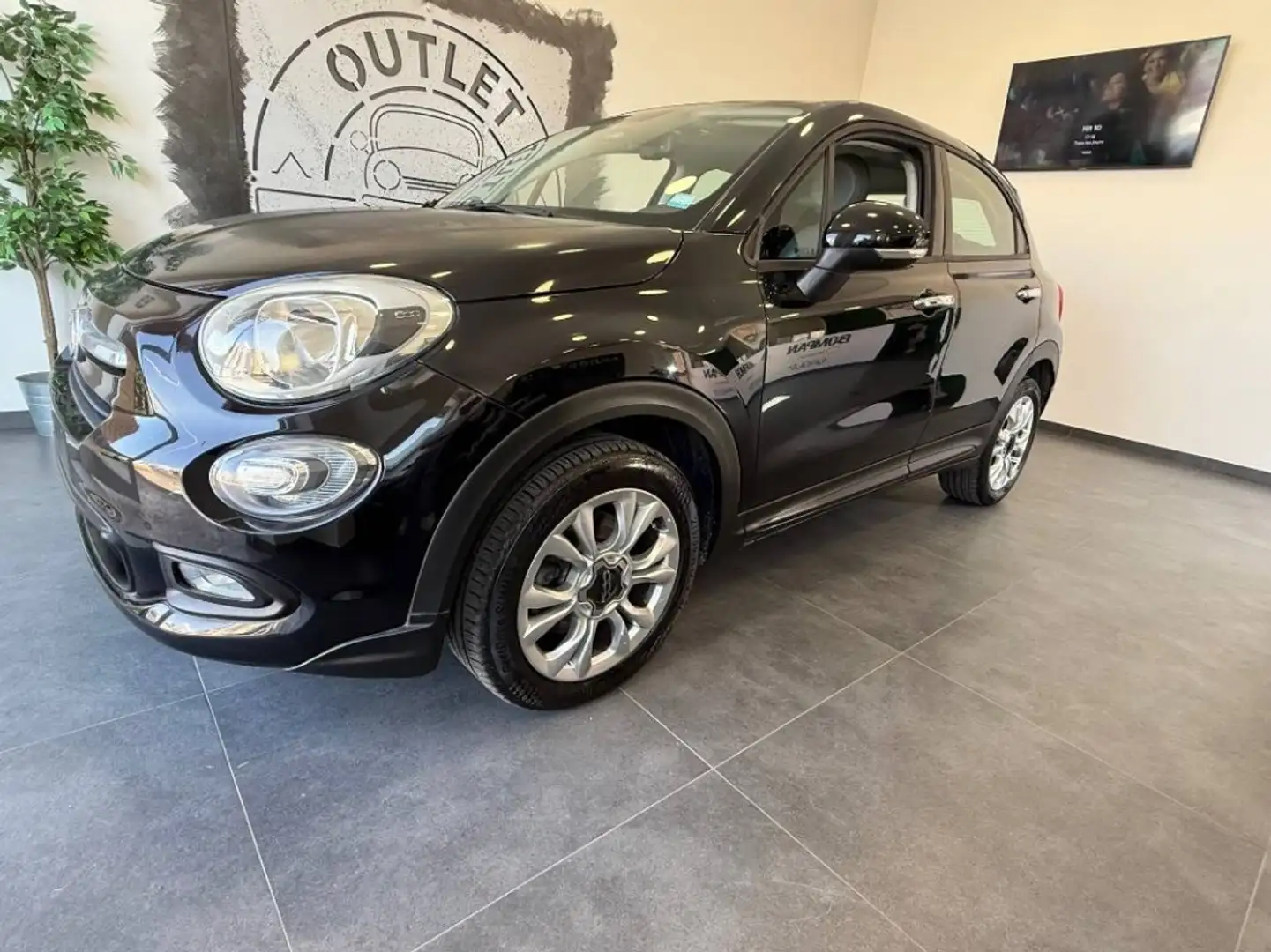 Fiat 500X 1.3 mjt Lounge 4x2 95cv Gris - 2