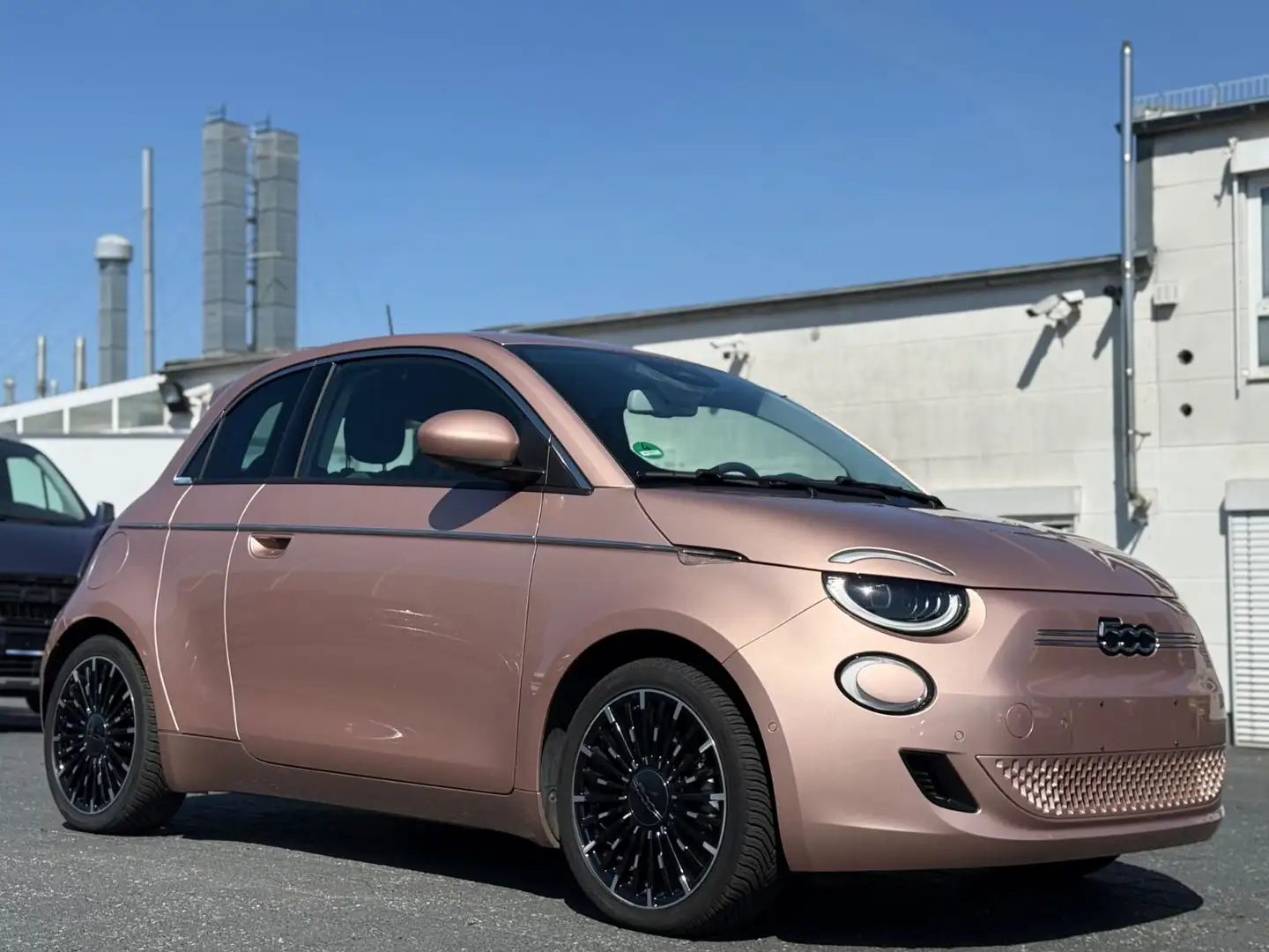 Fiat 500e 3+1 Icon Style Magic-Eye Diamantfish Goud - 1