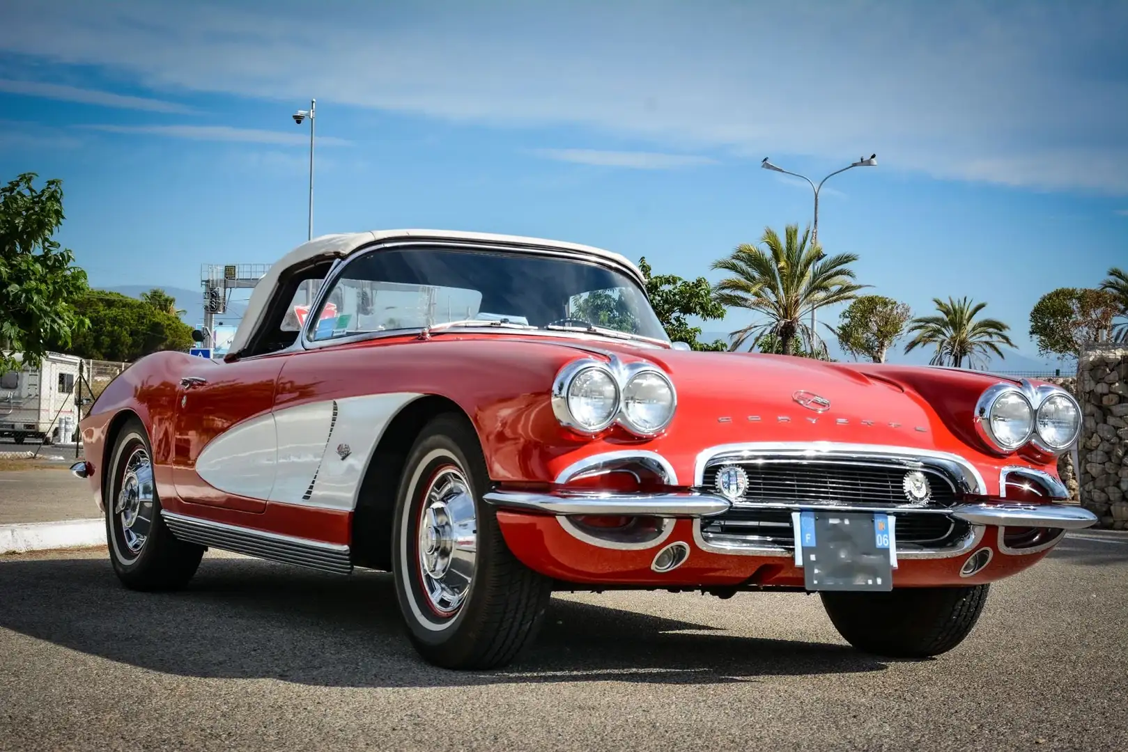 Chevrolet Corvette C1 1962 Rouge - 1