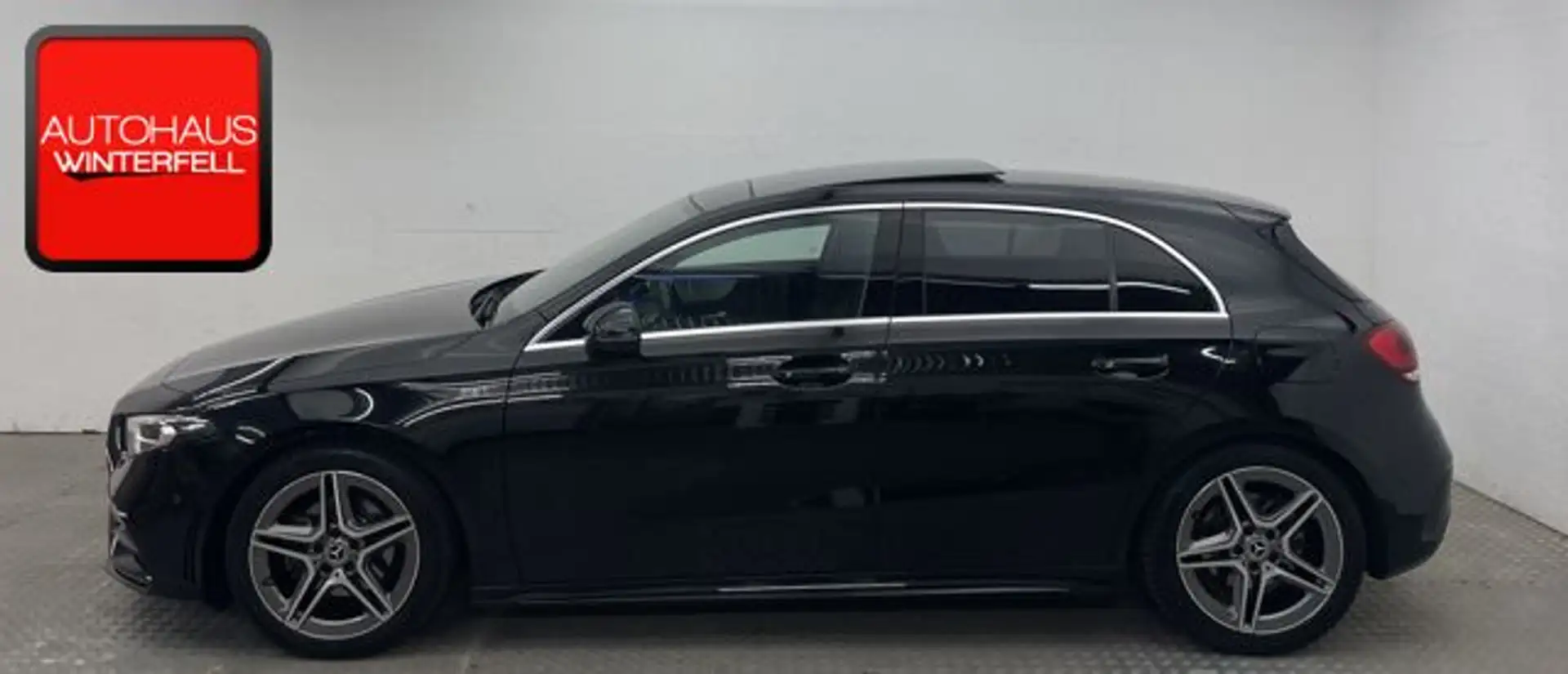 Mercedes-Benz A 200 AMG LINE PANO+AHK+KAMERA+DIGITAL+DAB+LED+ Czarny - 2