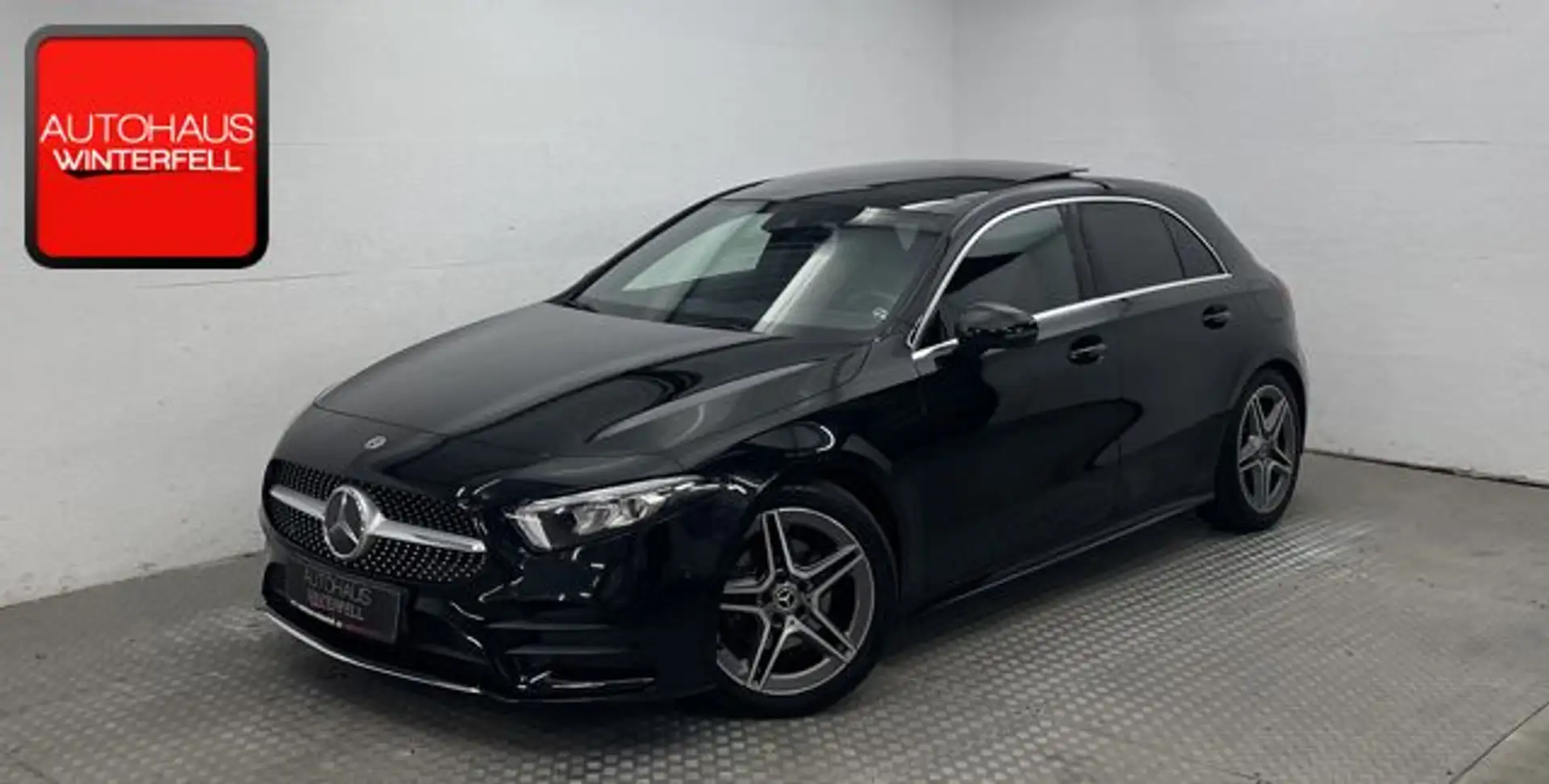 Mercedes-Benz A 200 AMG LINE PANO+AHK+KAMERA+DIGITAL+DAB+LED+ Nero - 1