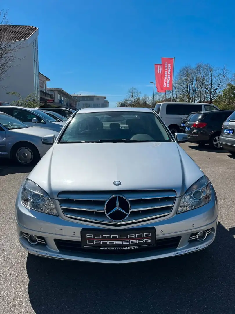 Mercedes-Benz C 180 C -Klasse Lim.*SCHECKHEFTGEPFLEGT* Silber - 2