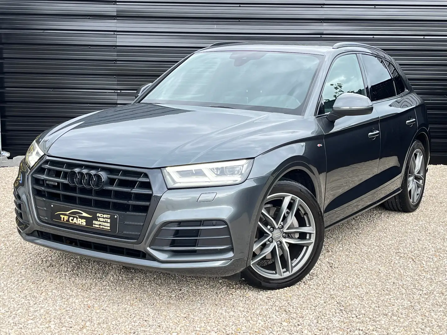 Audi Q5 2.0 TDi Quattro Sport S tronic FULL S-LINE Gris - 1