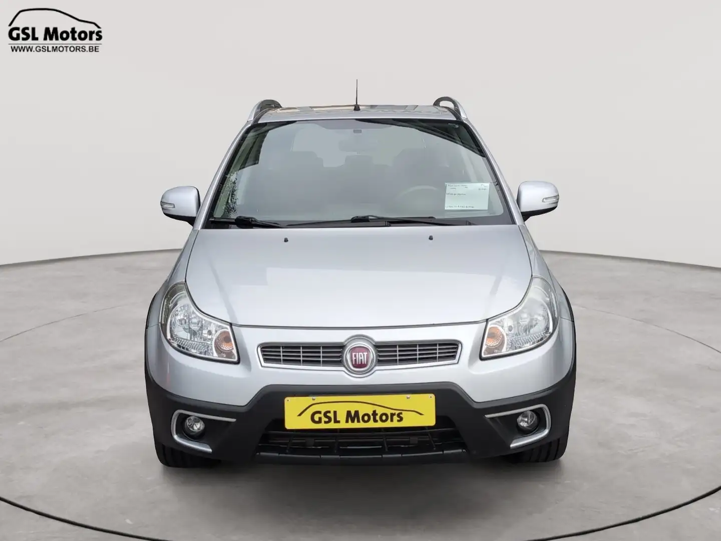 Fiat Sedici 1.6i 120cv Gris alu 02/14 87.928km! Airco Radio CD Argent - 2