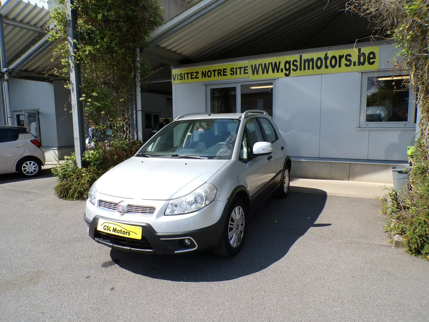 Fiat Sedici 1.6i 120cv Gris alu 02/14 87.928km! Airco Radio CD Plateado - 1