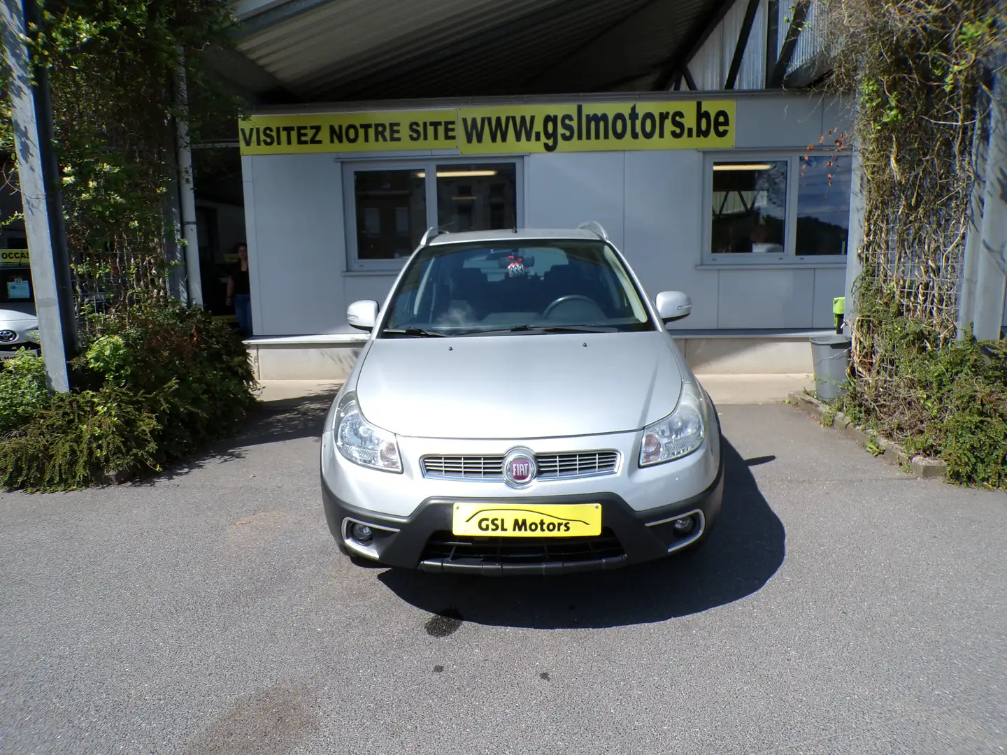 Fiat Sedici 1.6i 120cv Gris alu 02/14 87.928km! Airco Radio CD Plateado - 2