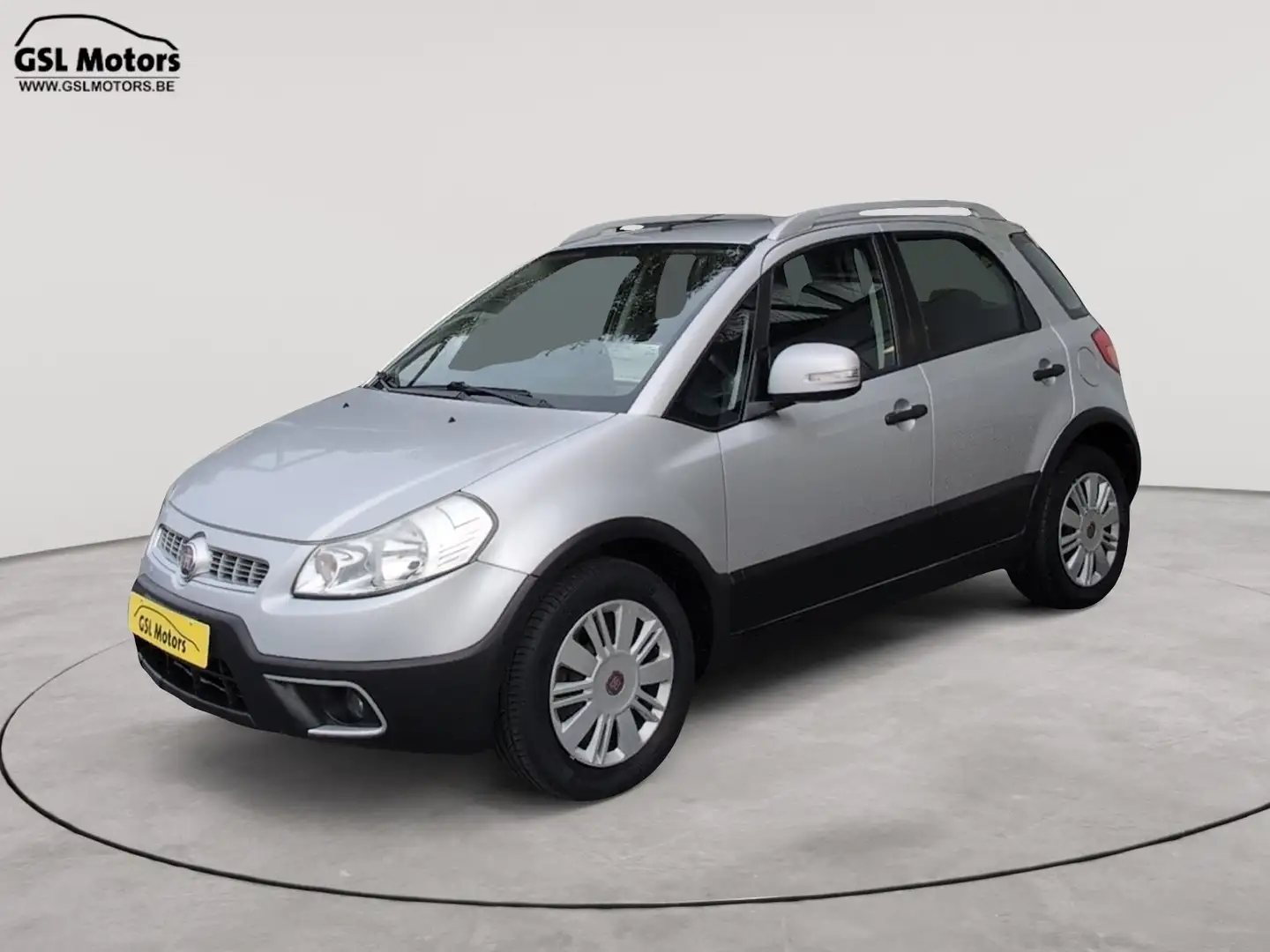 Fiat Sedici 1.6i 120cv Gris alu 02/14 87.928km! Airco Radio CD Argent - 1