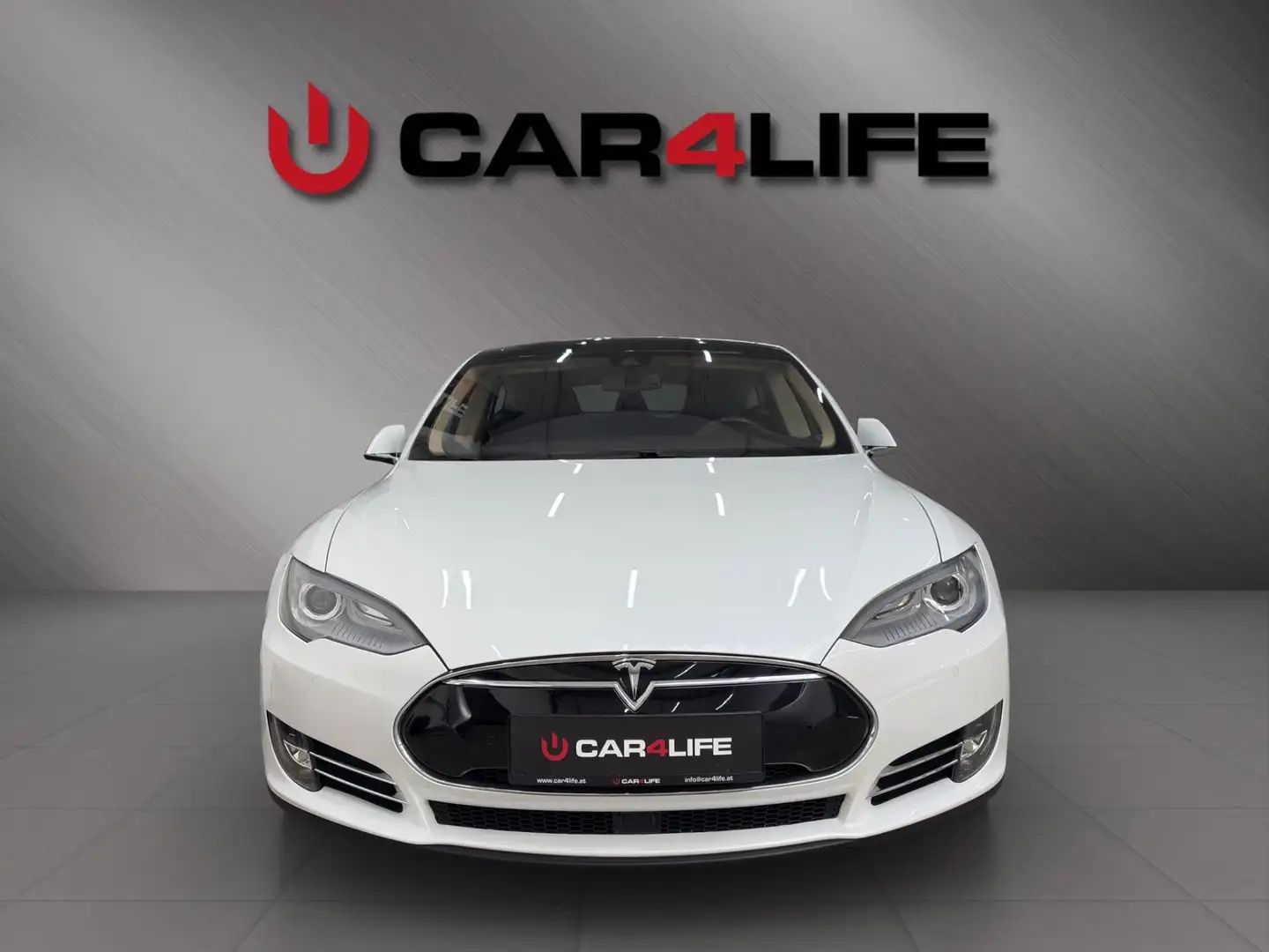 Tesla Model S P85D *Free Supercharging*Ludicrous Speed*Autopilo Weiß - 2