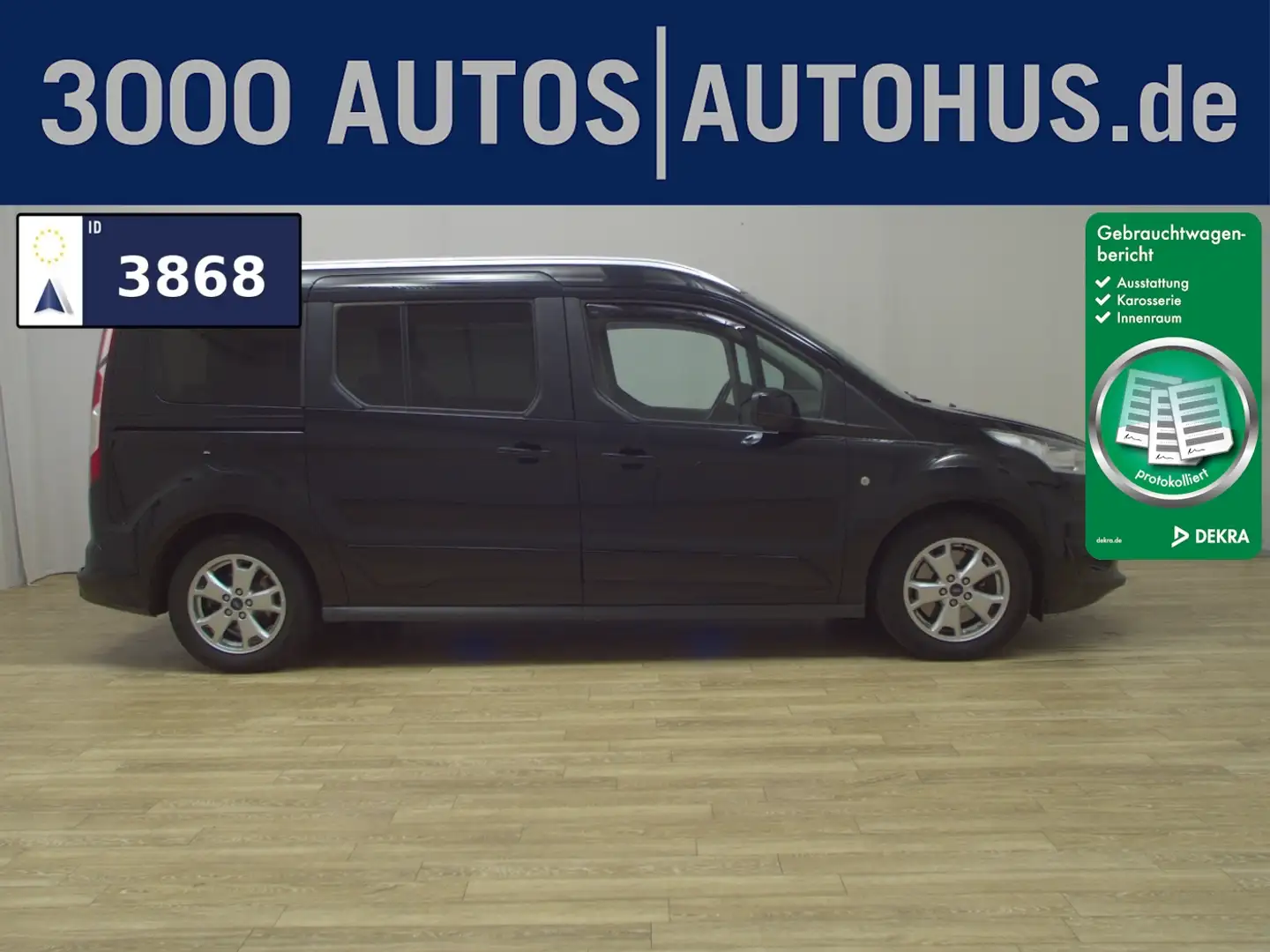 Ford Tourneo Connect 1.5 TDCi Titanium 7-Sitze AHK Noir - 1