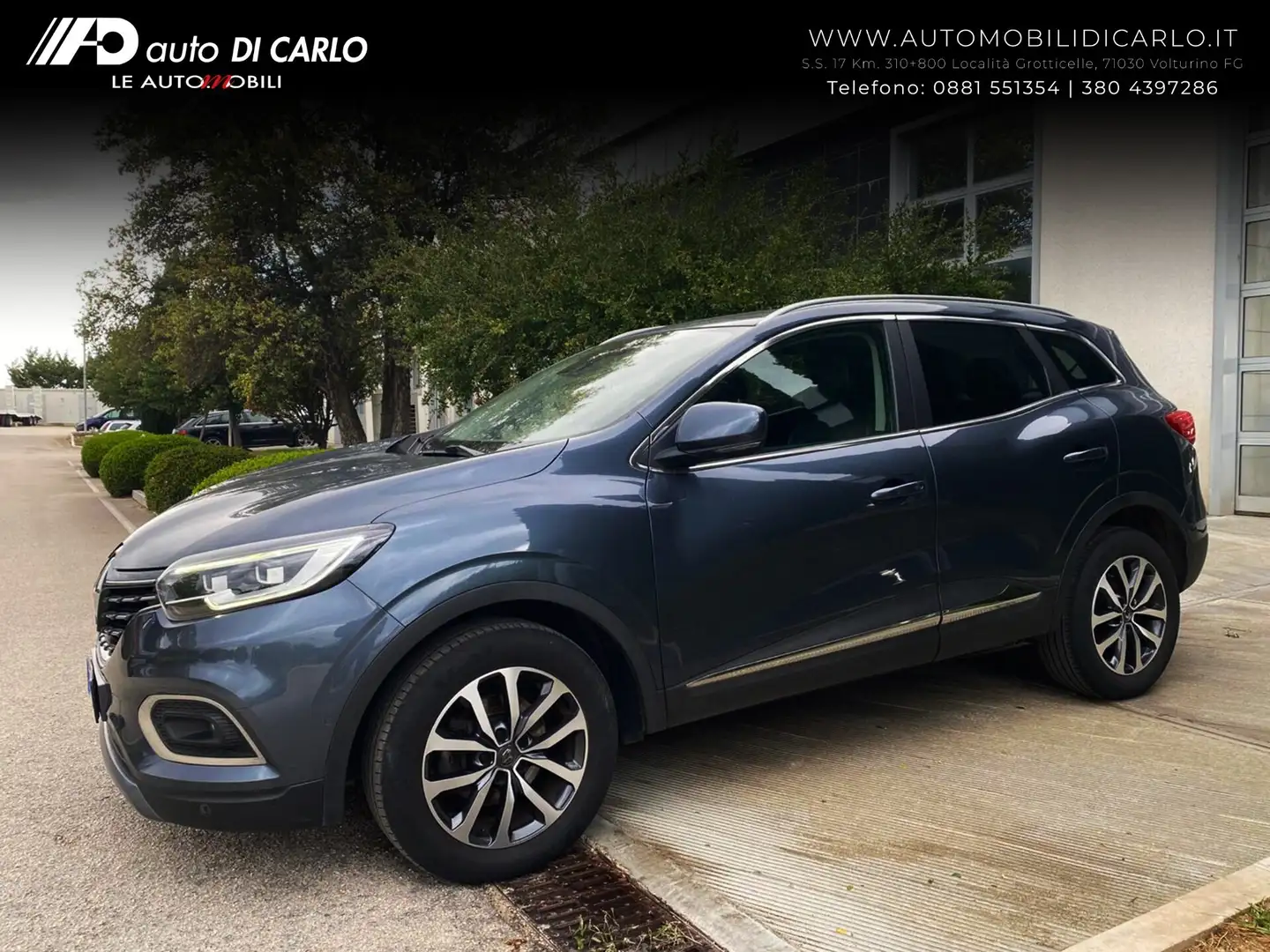 Renault Kadjar TCe 140CV FAP Techno Grijs - 1