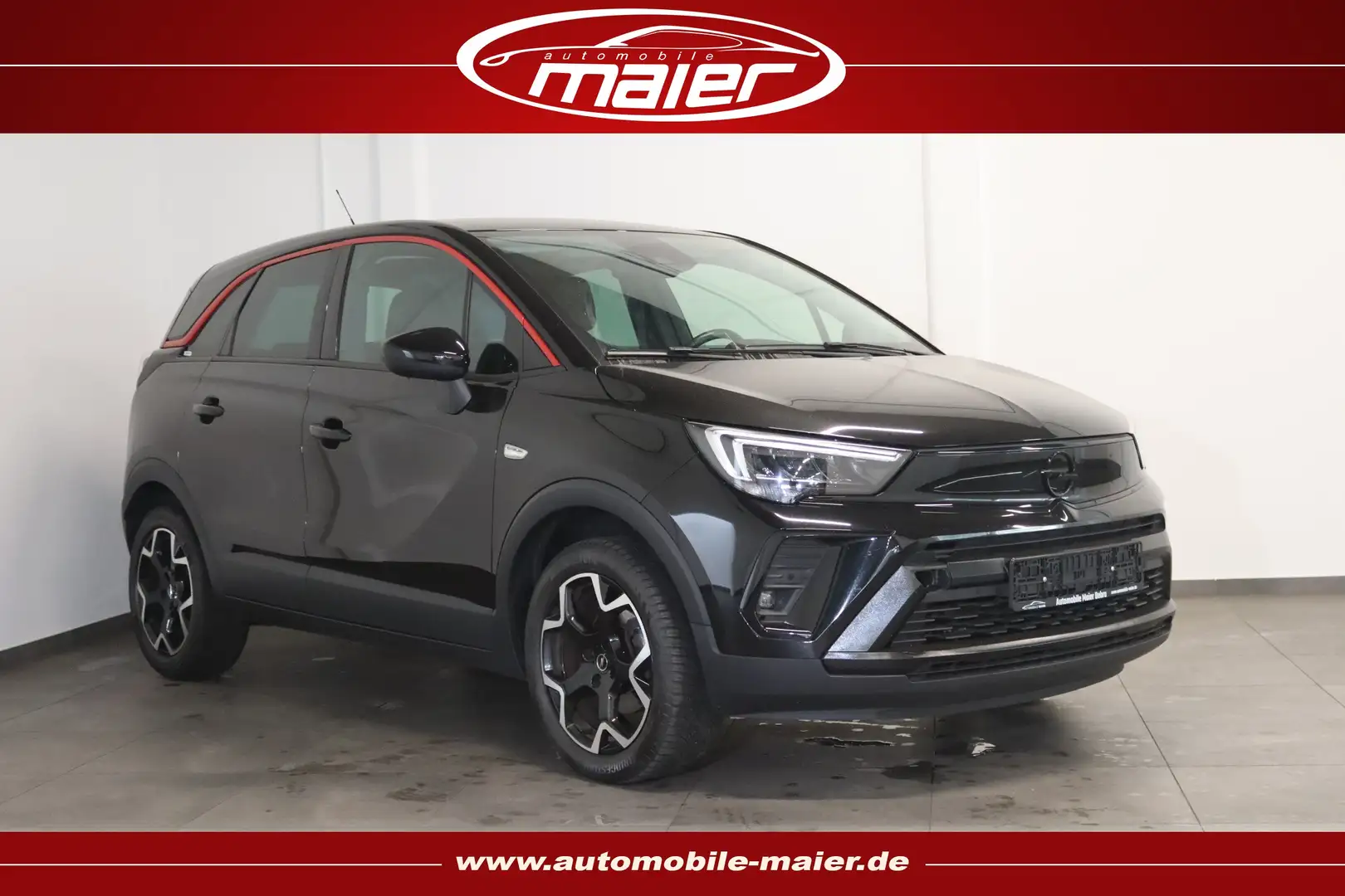 Opel Crossland GS Line-Navi-Spurhalte-Tempo-SHZ-DAB- Noir - 1