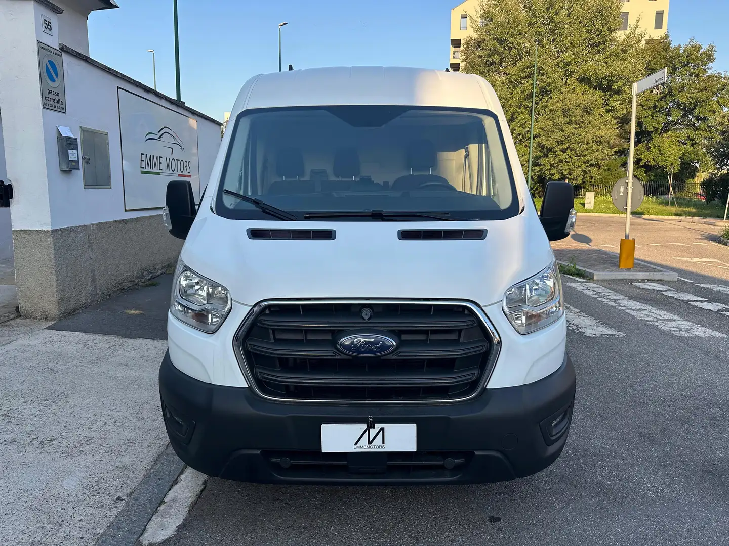 Ford Transit 350 L2H2 TREND 2.0 ECO MHEV 130 CV - PDC/LED Weiß - 2