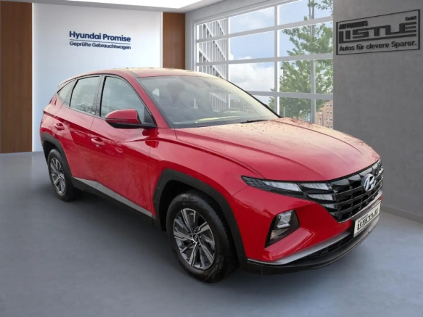 Hyundai TUCSON Pure 2WD CarPlay Kamera Tempomat Klima DAB Bluetoo Rot - 2