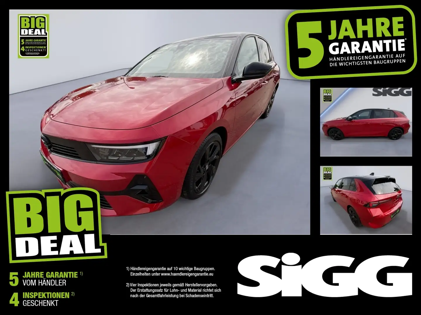 Opel Astra L 1.2 Turbo GS Line Automatik LED Rot - 1