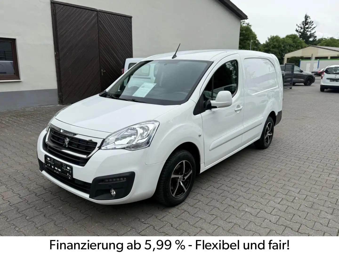 Peugeot Partner L2 Kastenwagen AHK,3-Sitzer Hu/Insp Neu Weiß - 1