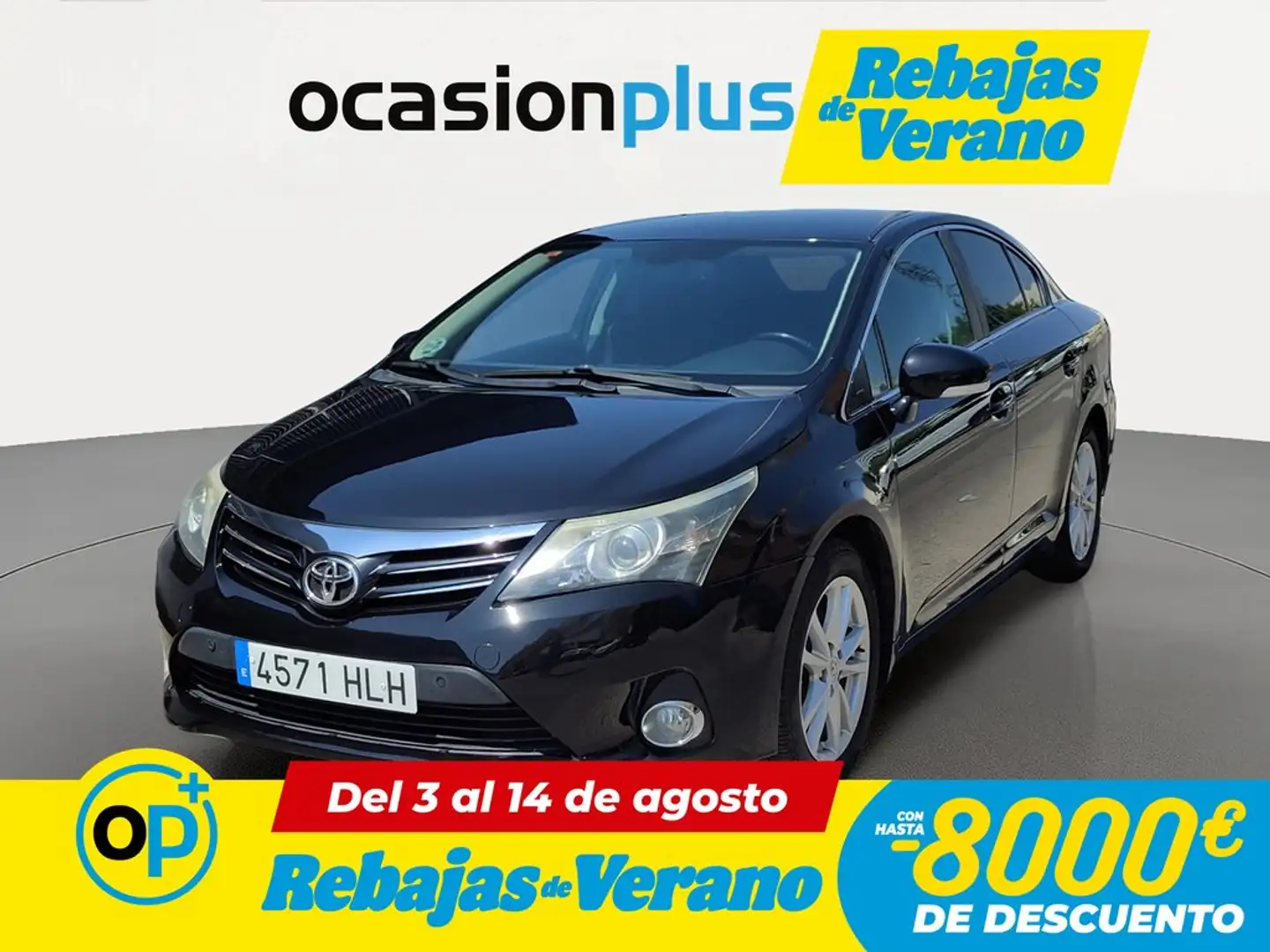 Toyota Avensis 120D Advance Negro - 1
