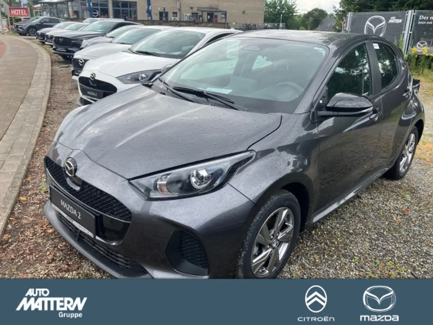 Mazda 2 Hybrid Kamera|PDC|AC|SHZ|CarPlay|LED|Alu Grau - 1