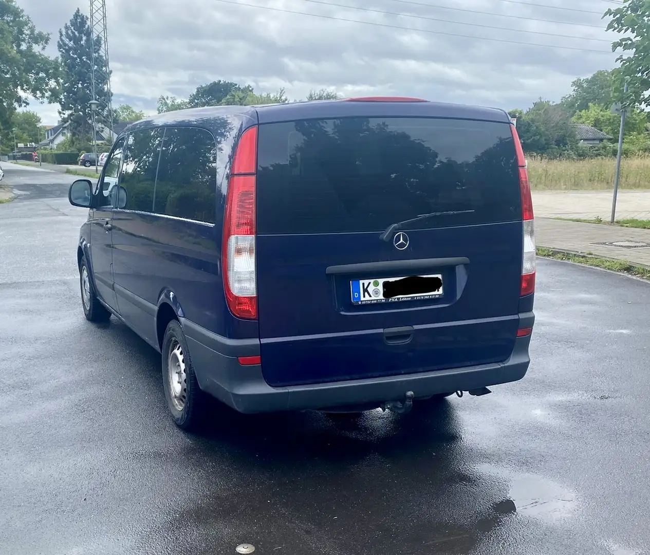Mercedes-Benz Vito 120 CDI Lang DPF Aut. Bleu - 2