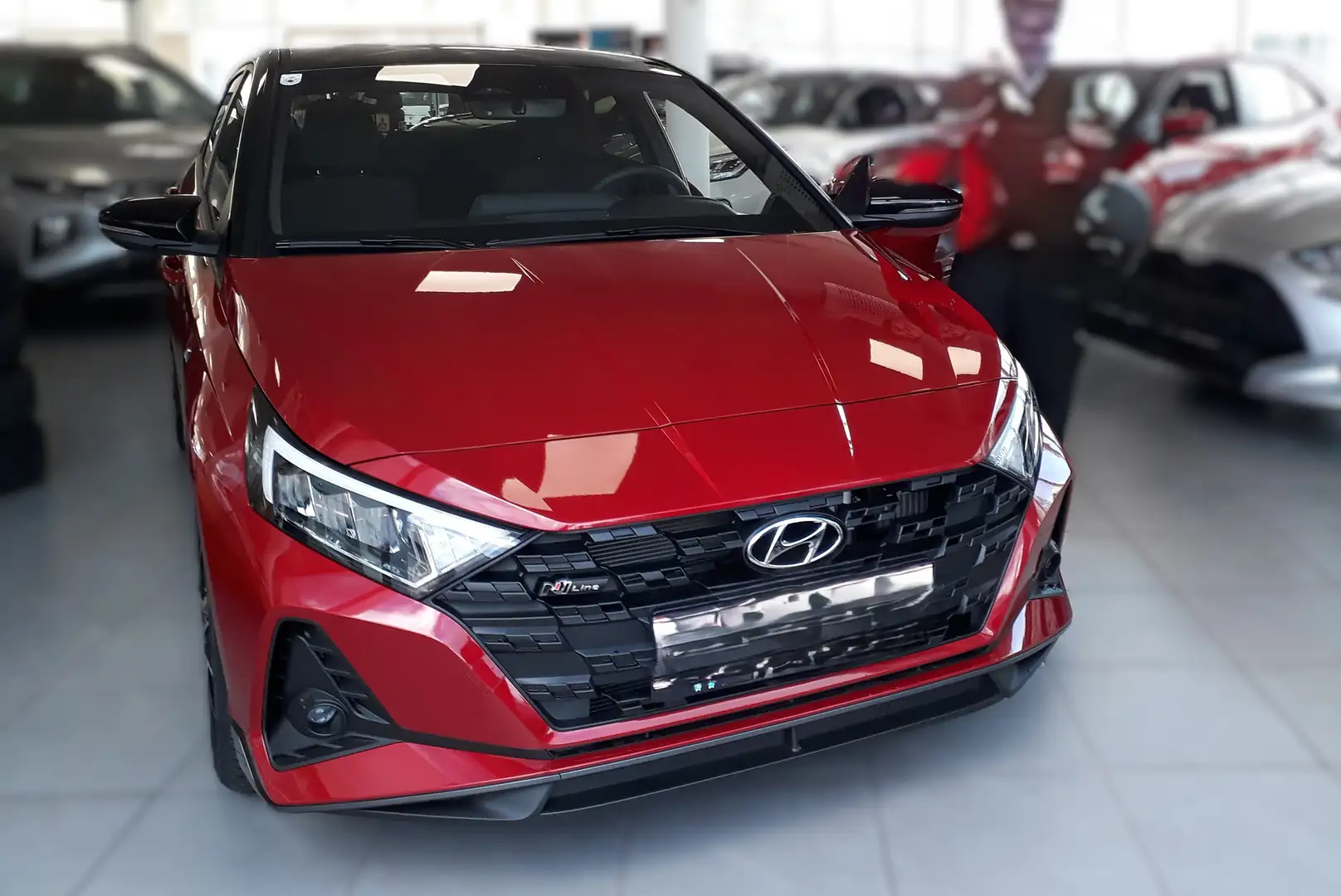 Hyundai i20 i20 1,0 T-GDI N-LineN-Line Rot - 1