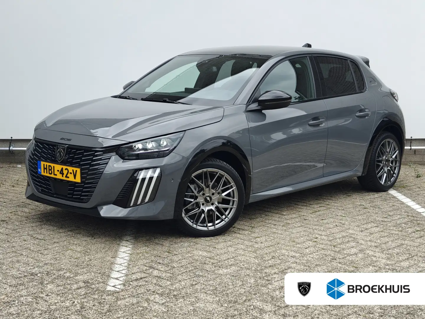 Peugeot 208 Hybrid 136 e-DCS6 GT | Achterbank in delen neerkla Grijs - 1