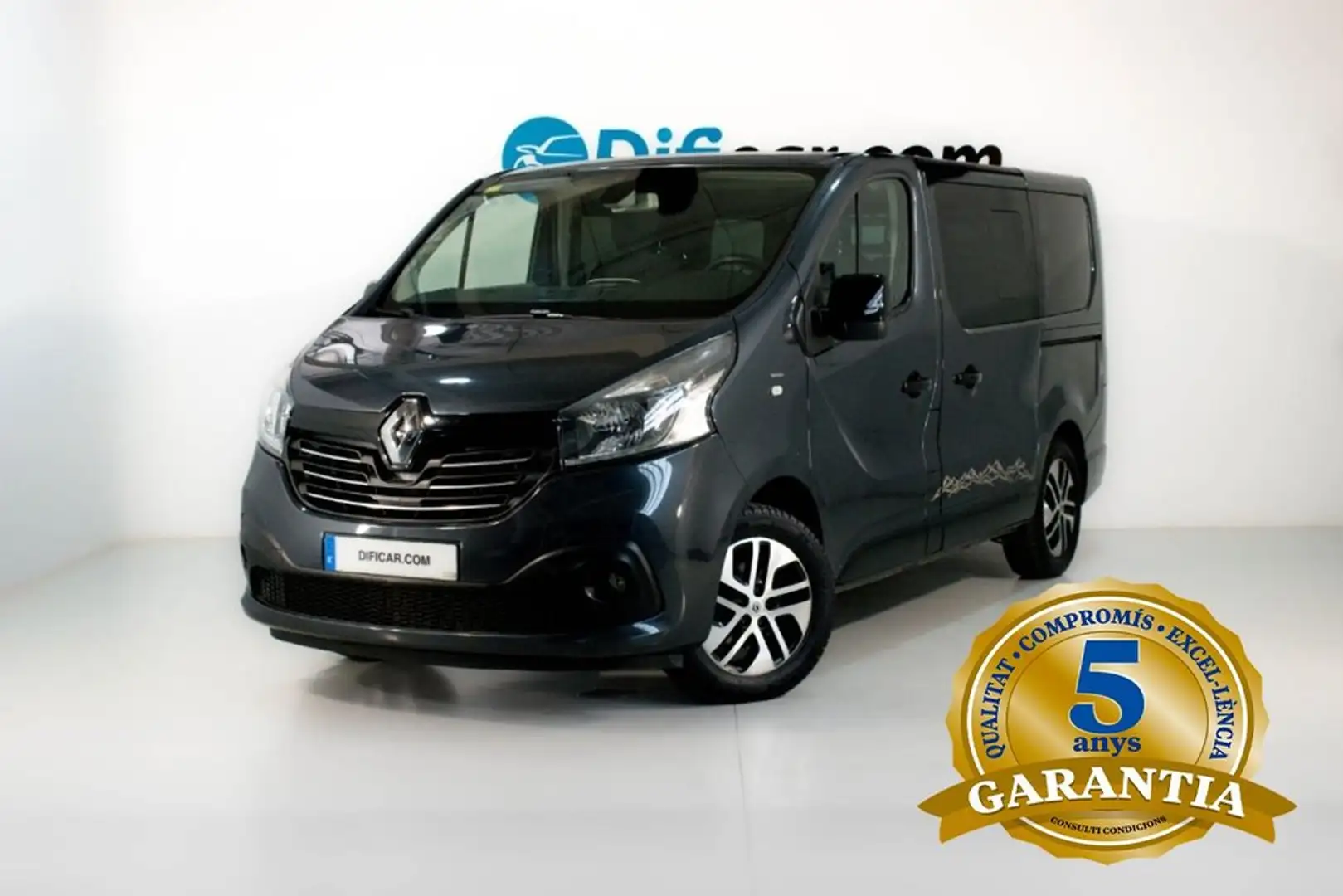 Renault Trafic 1.6 DCI 125CV ESPACECLASS 7 PLAZAS + MESA + CAMA Noir - 1