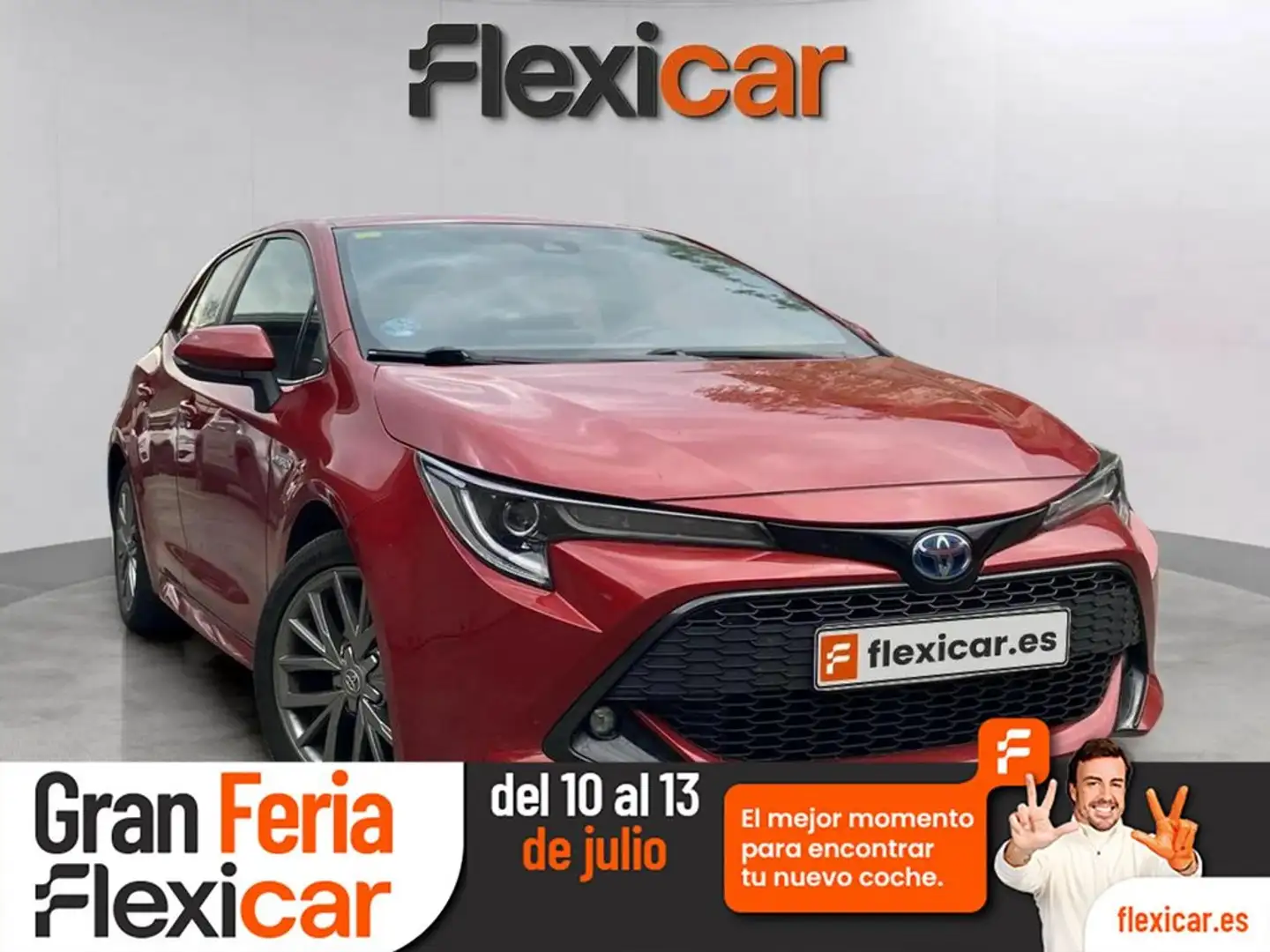 Toyota Corolla 1.8 125H FEEL! E-CVT TOURING SPORT Rojo - 1