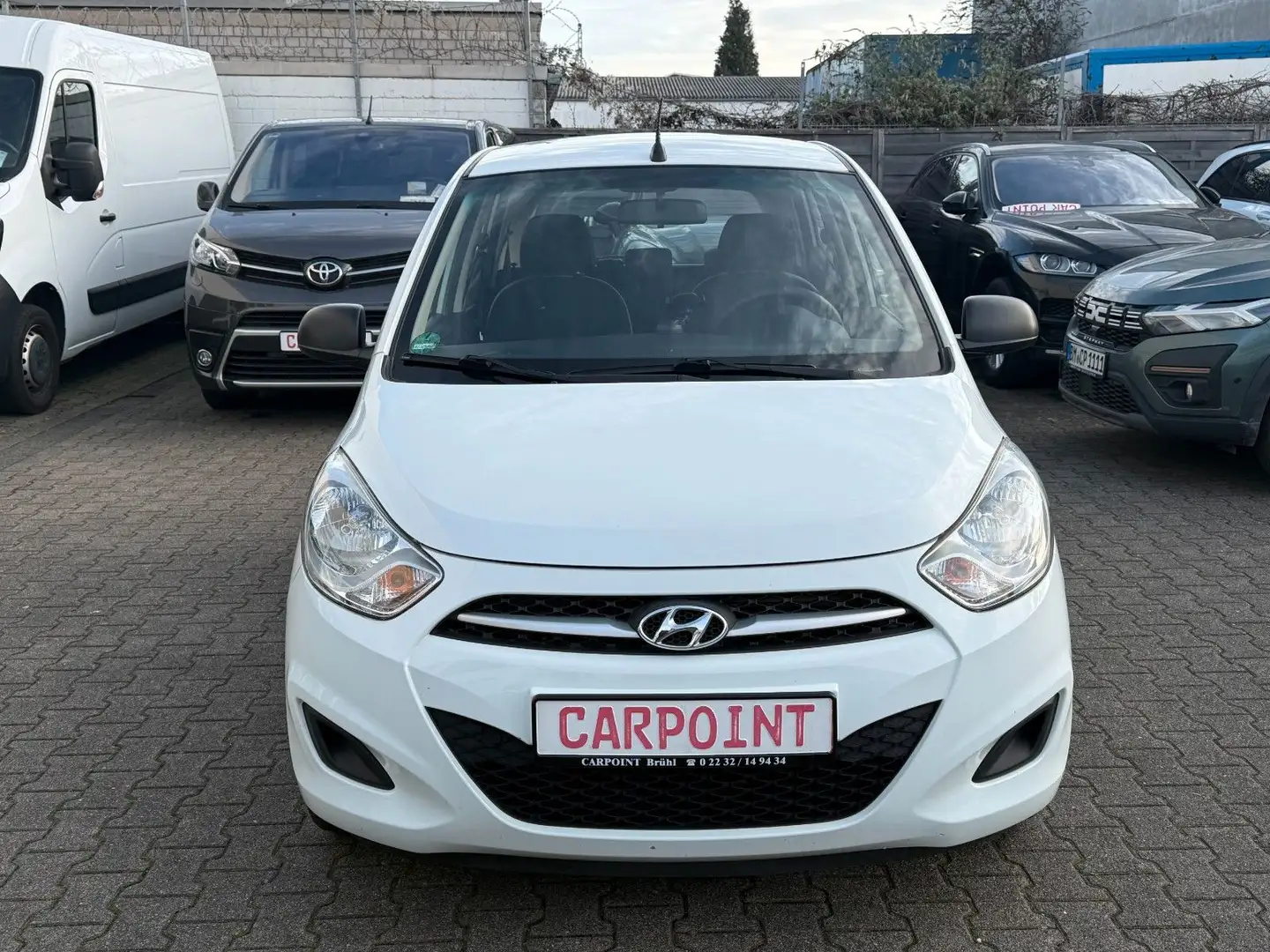 Hyundai i10 Classic TÜV bis 11/2026/ALLWETTER/93TKM Weiß - 2