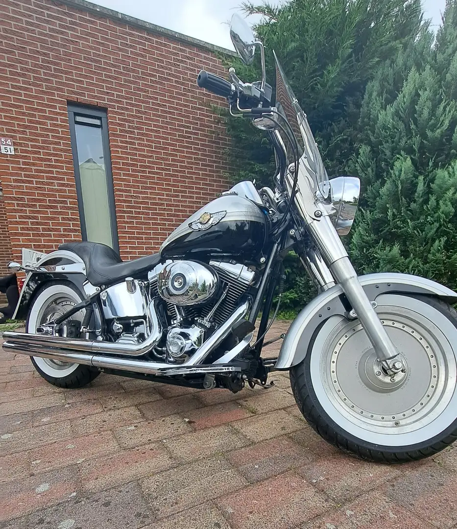 Harley-Davidson Fat Boy 1450 cc Gri - 1