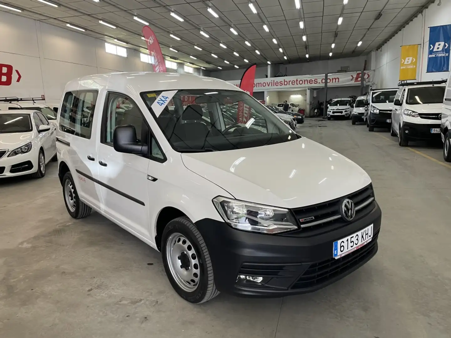 Volkswagen Caddy 2.0TDI Kombi 4M 90kW Blanco - 2