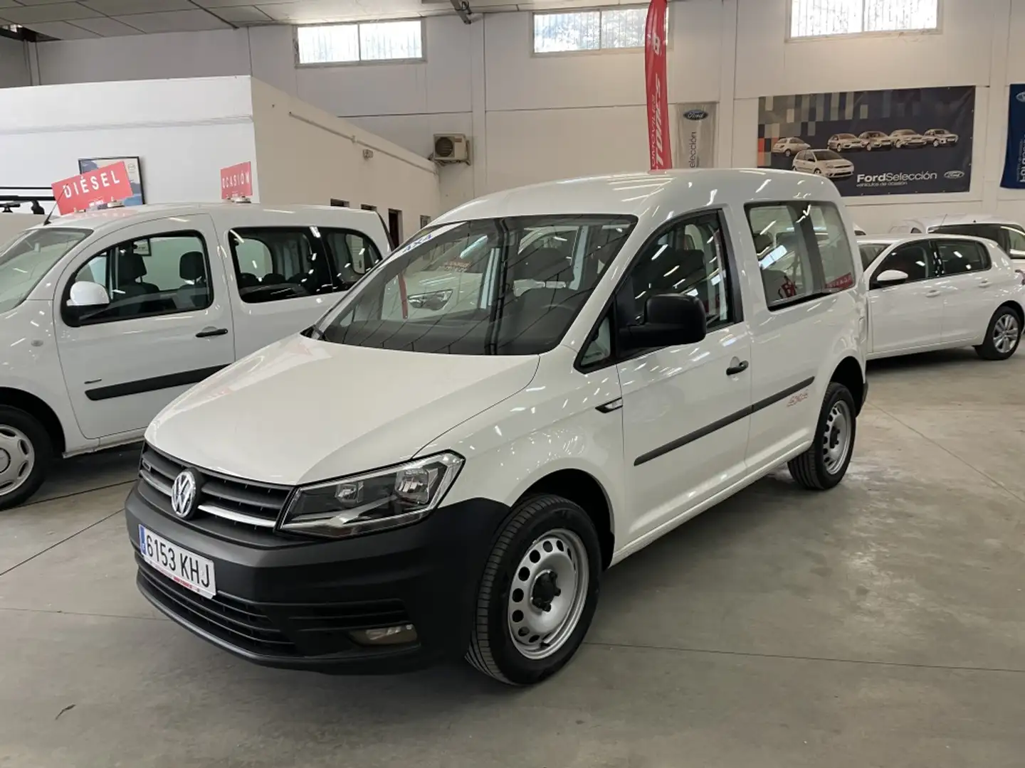 Volkswagen Caddy 2.0TDI Kombi 4M 90kW Blanco - 1