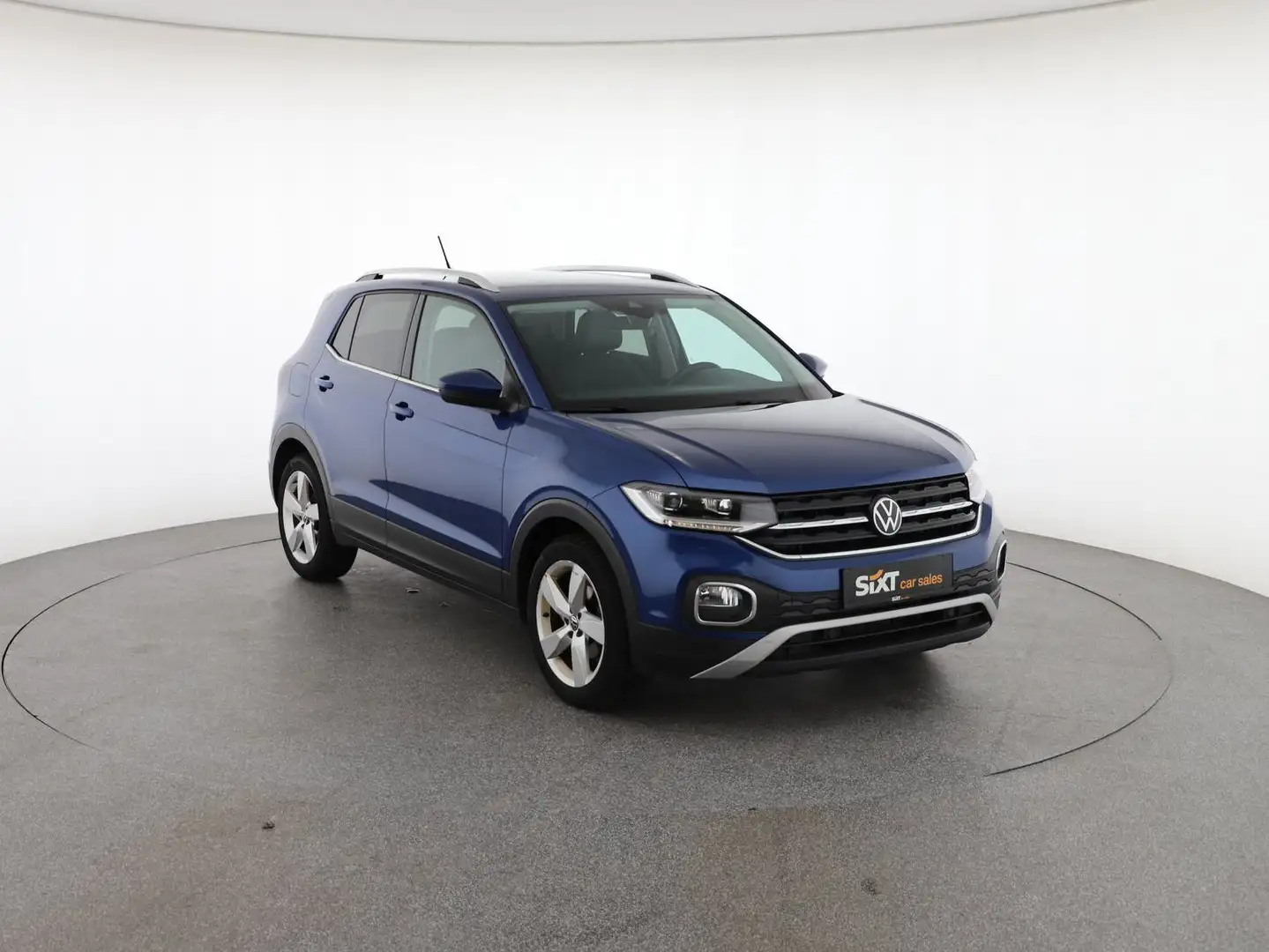 Volkswagen T-Cross 1.0 TSI Style|NAV|LED|ACC|SHZG|PDC v+h|Dig.Co.Pro Bleu - 1