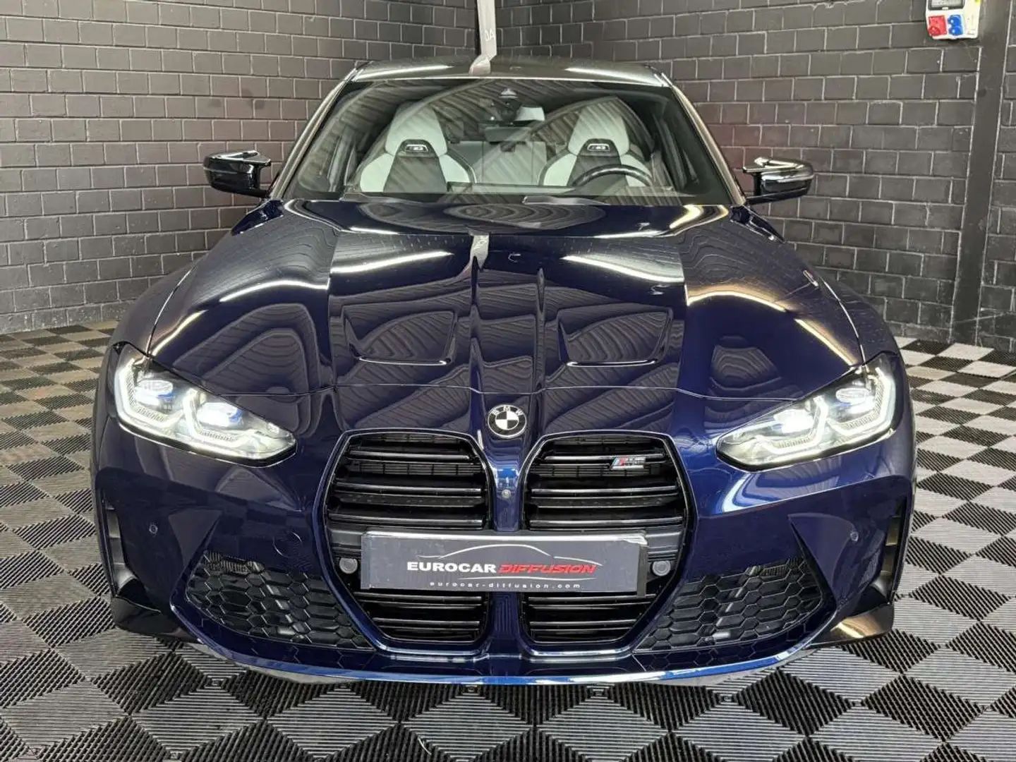 BMW M3 Compétition xDrive 510CV Bleu - 2