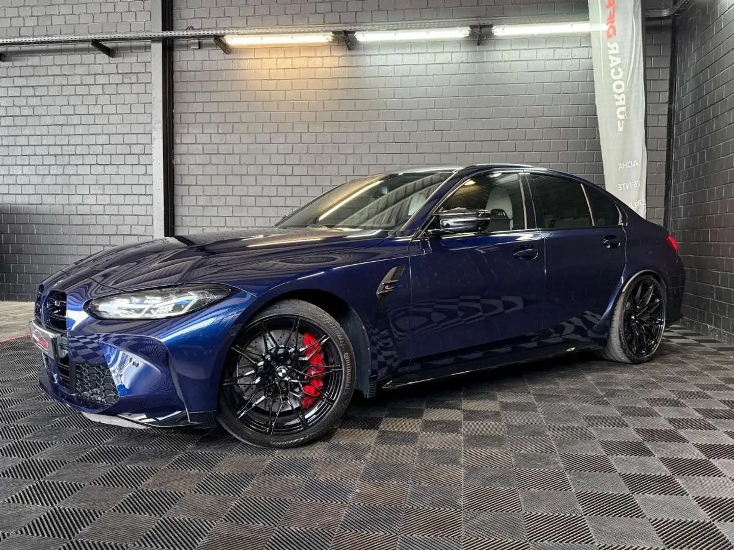 BMW M3 Compétition xDrive 510CV Bleu - 1